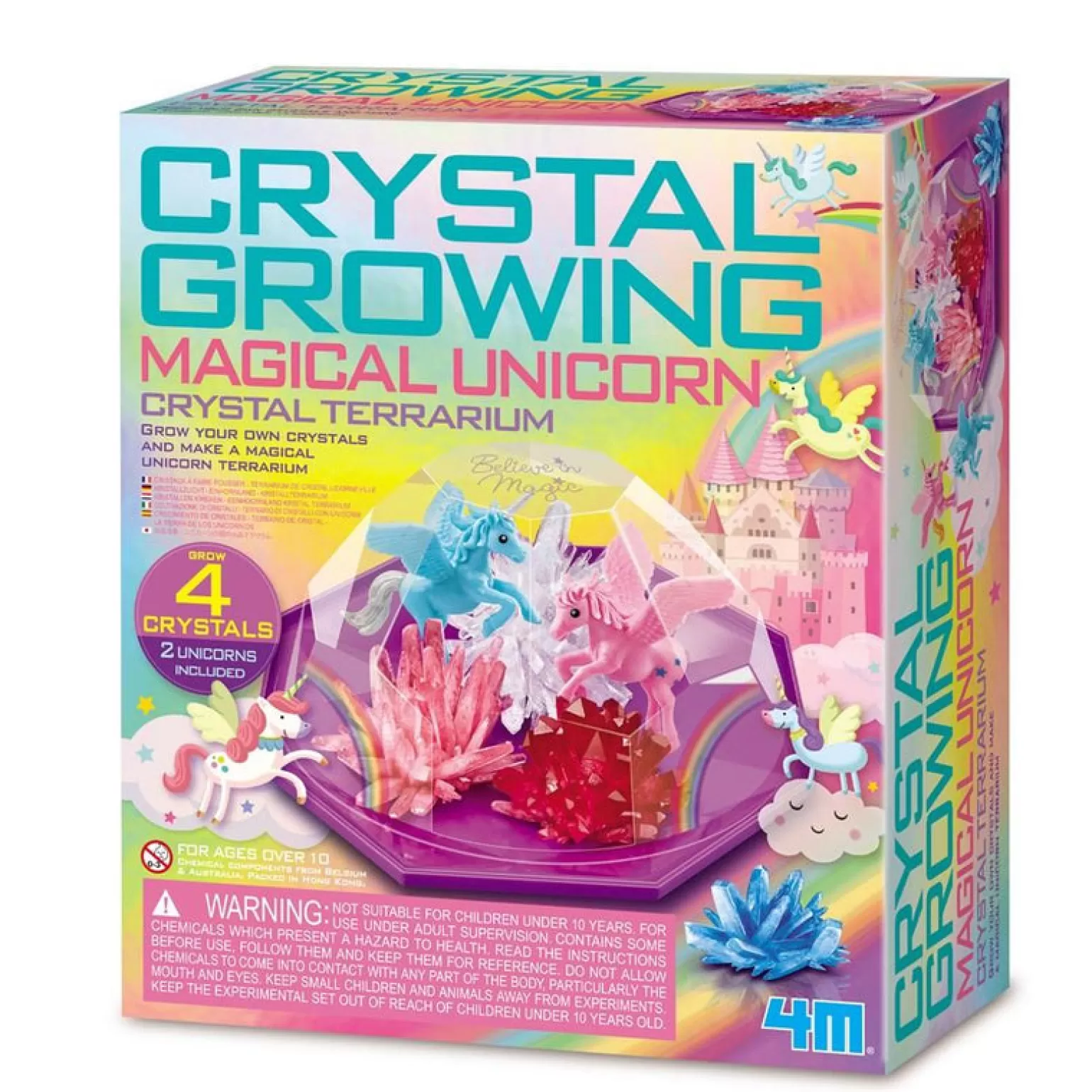 Cheap - Crystal Growing Magical Unicorn Terrarium Arts + Crafts