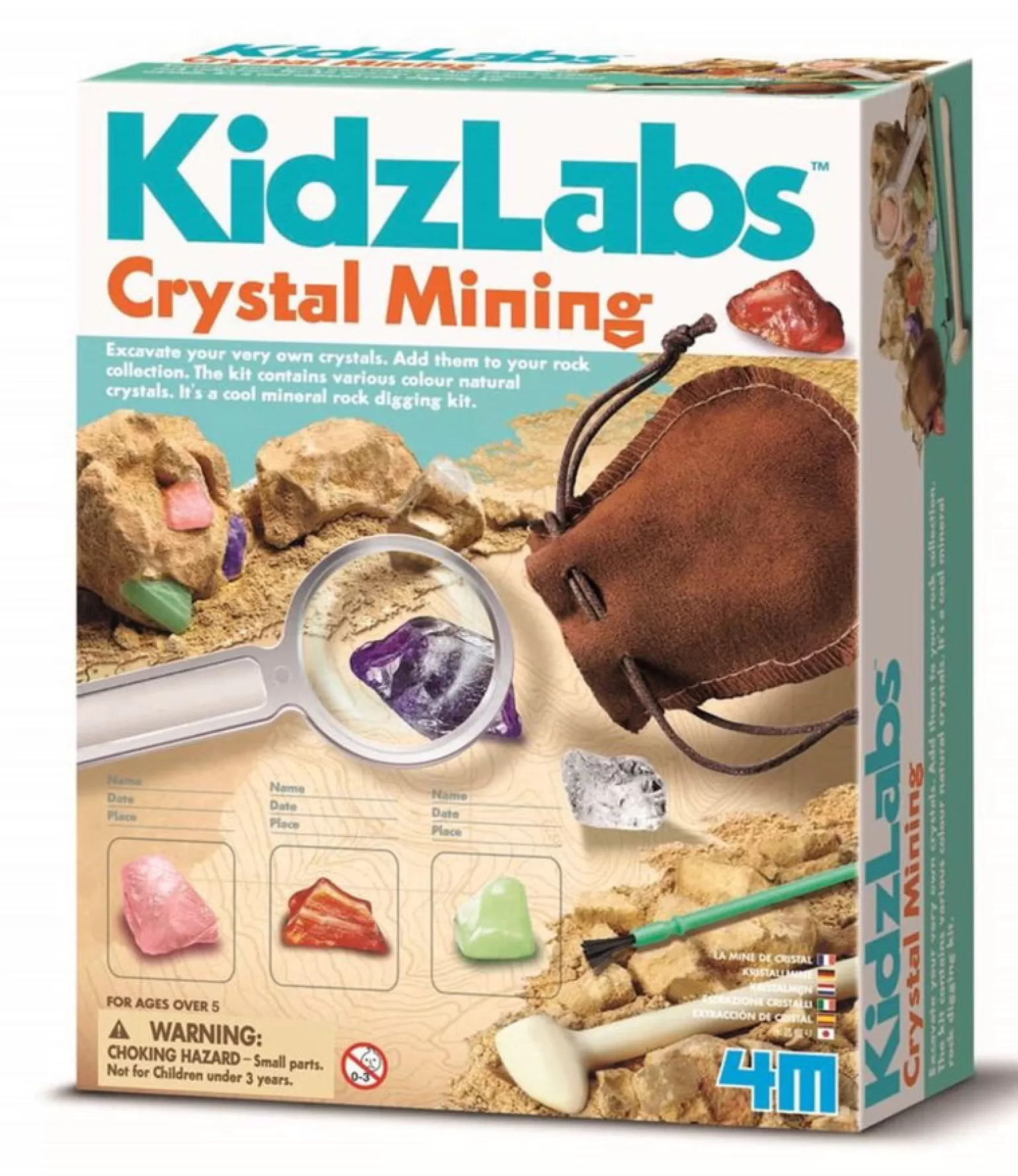 4M - Kidzlabs, Crystal Mining