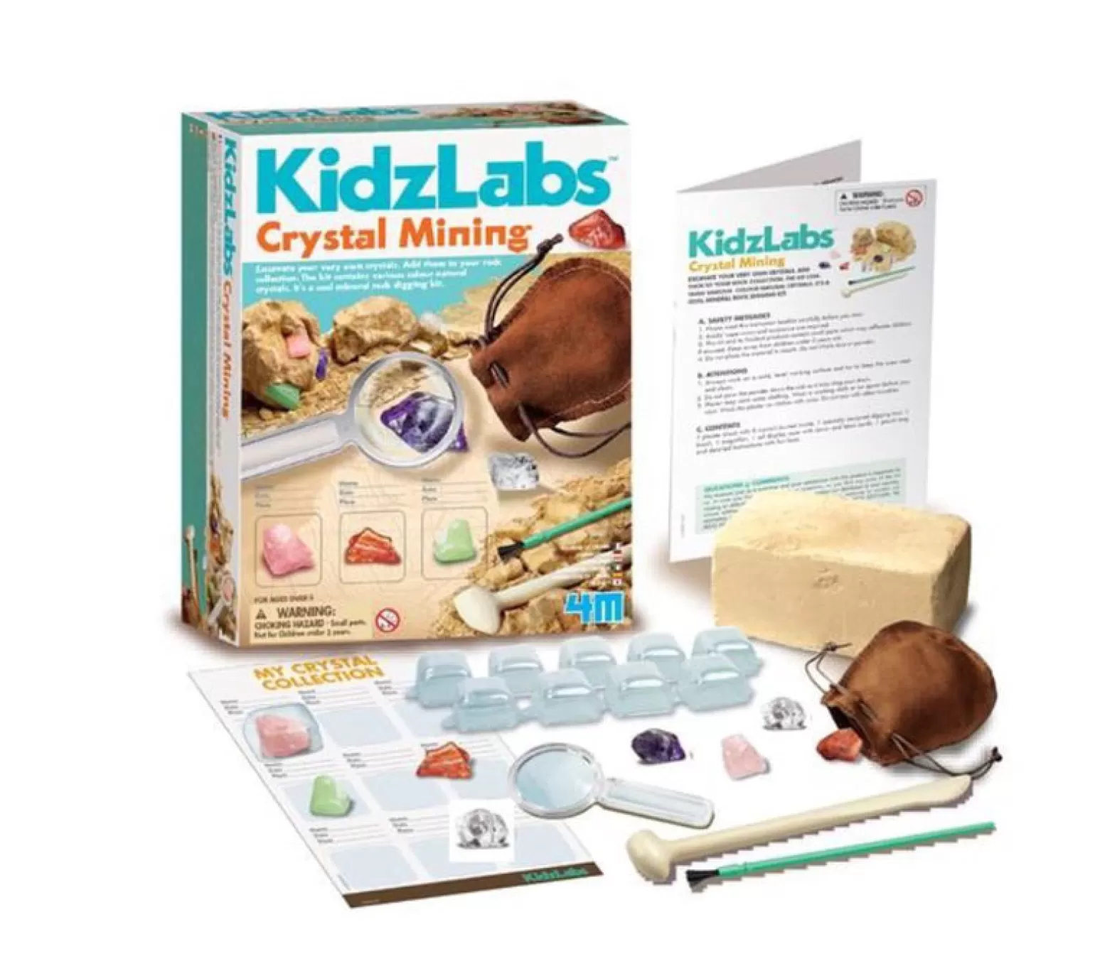 4M - Kidzlabs, Crystal Mining