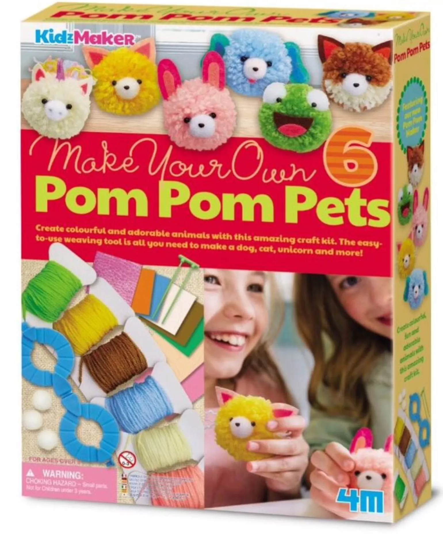 Flash Sale - Kidzmaker - Pom Pom Pets Arts + Crafts