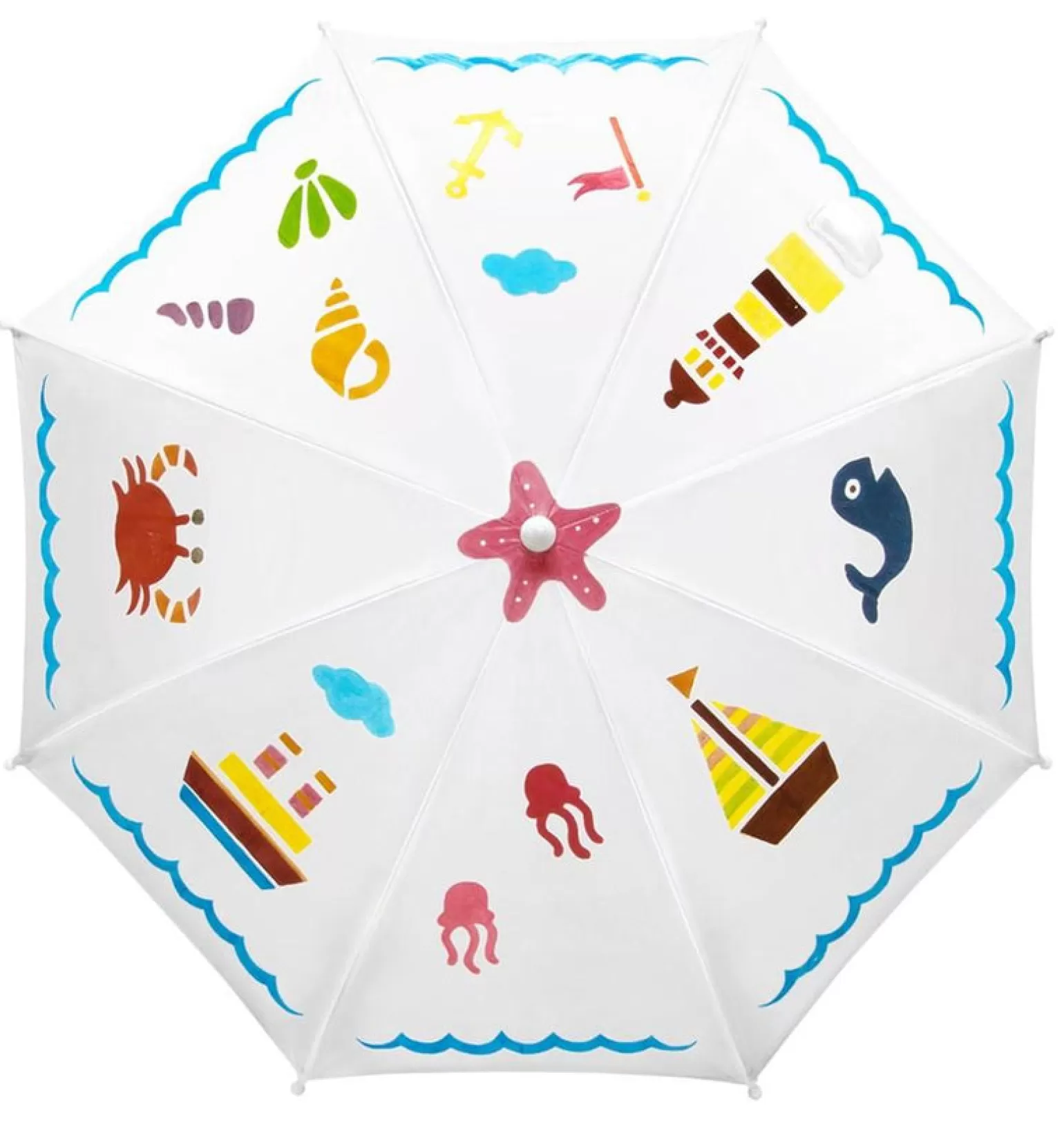 Shop 4M - Kidzmaker -Paint Your Own Umbrella Arts + Crafts