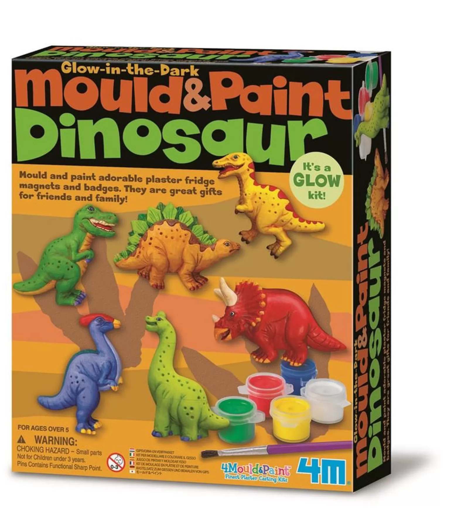 Online - Mould And Paint Dinosaur Arts + Crafts