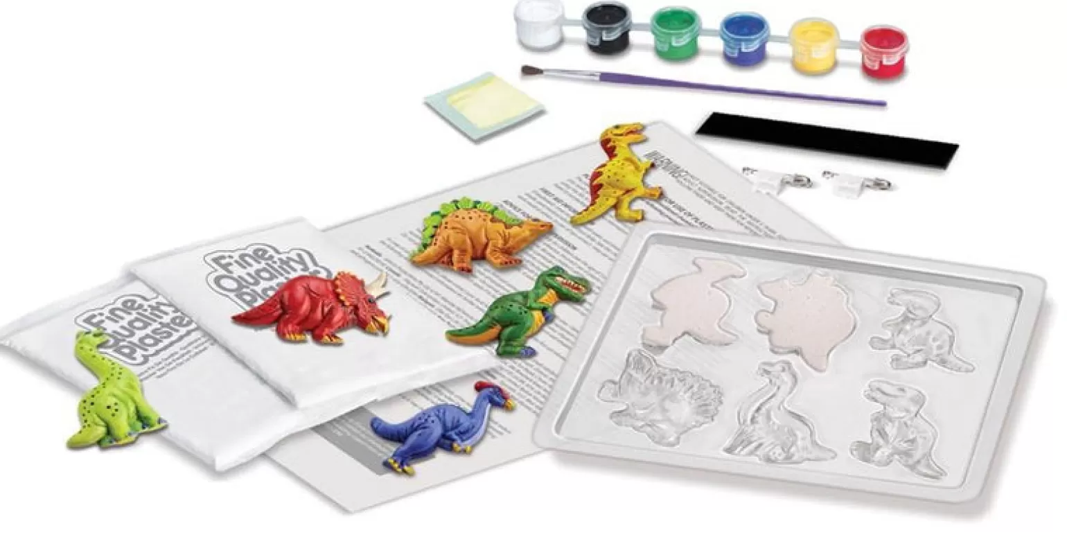 Online - Mould And Paint Dinosaur Arts + Crafts