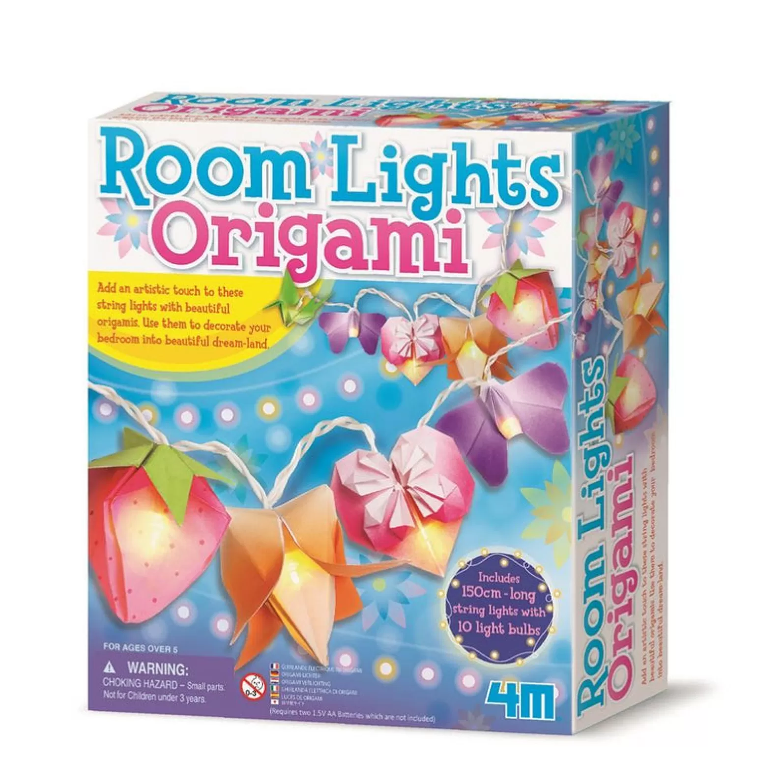 New - Origami Room Lights Arts + Crafts