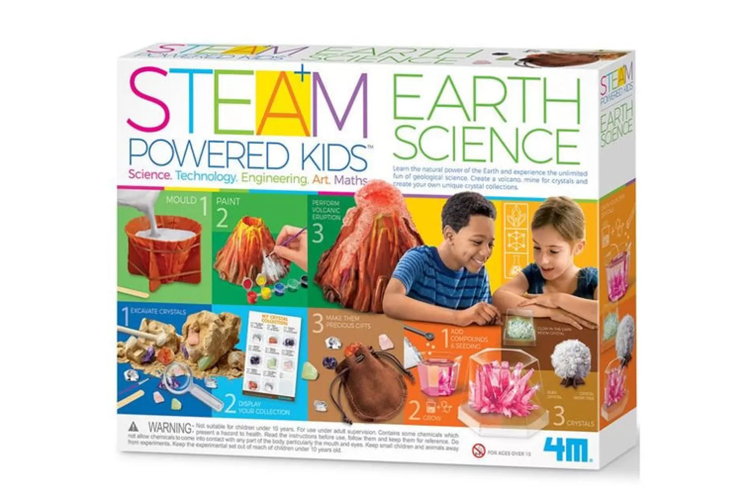 4M Steam Powered Kids Earth Science