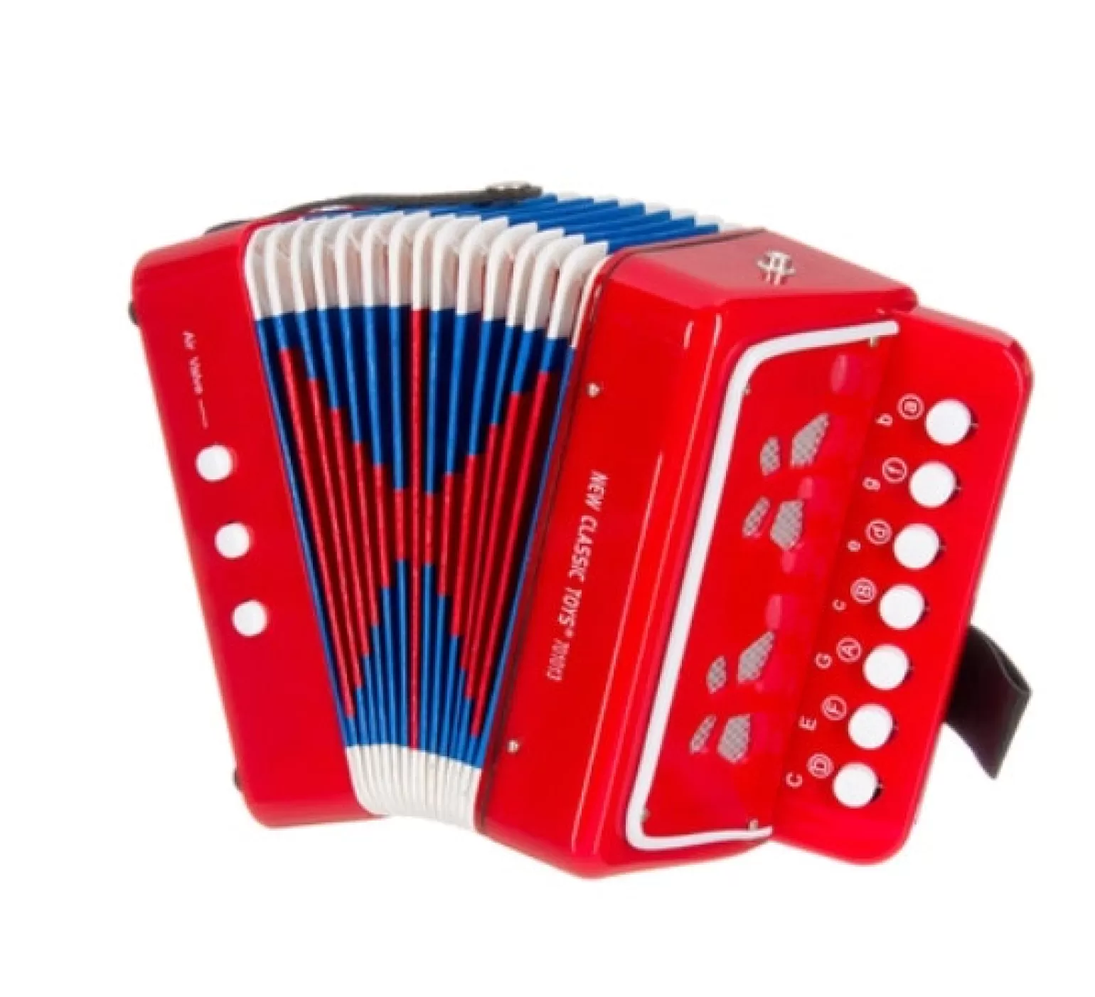 knox and floyd Accordion - Classic Button, Red