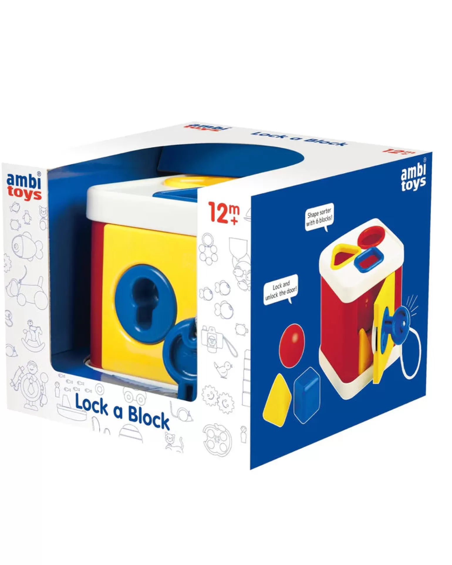 Ambi Toys Ambi - Lock A Block