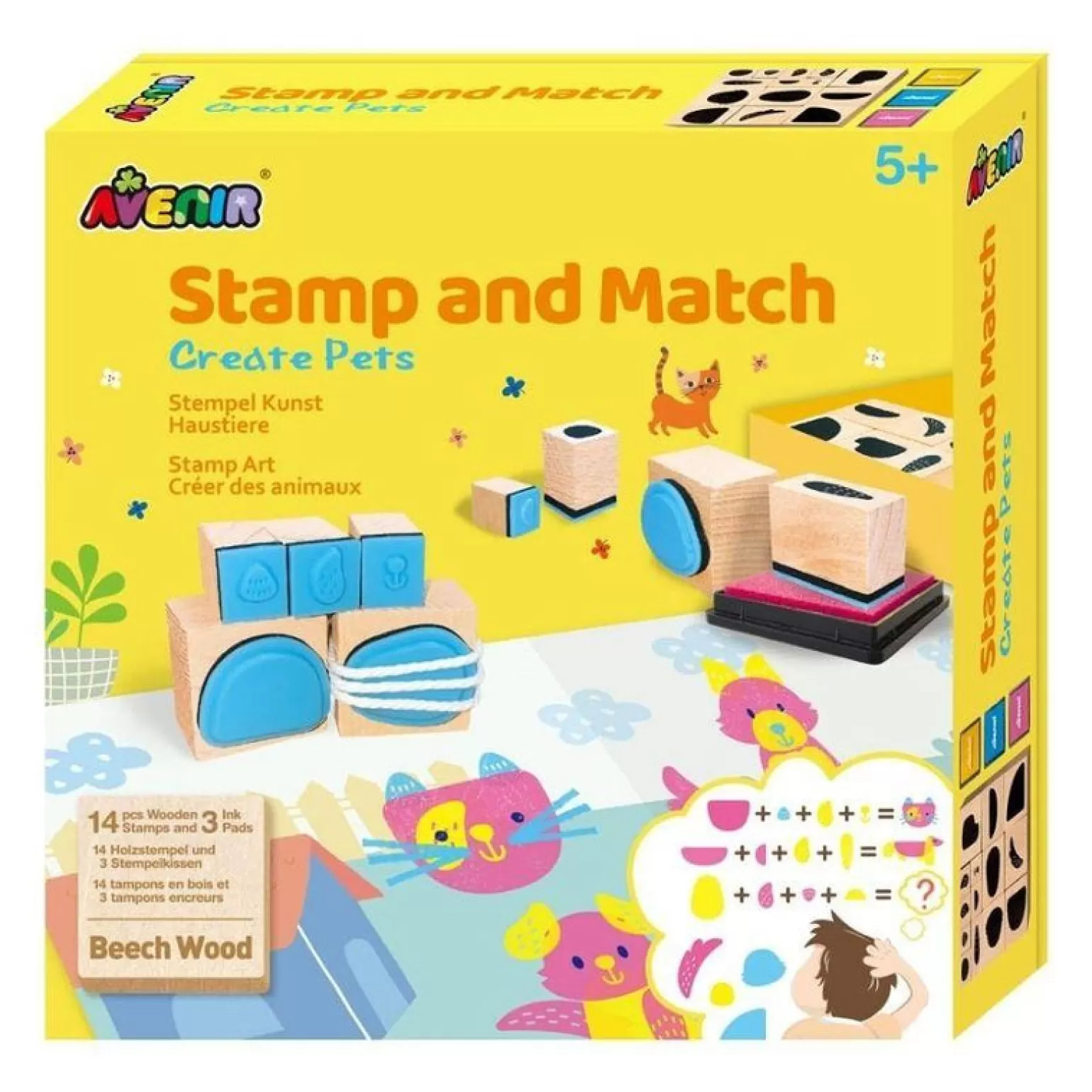 New - Stamp And Match, Pets Arts + Crafts