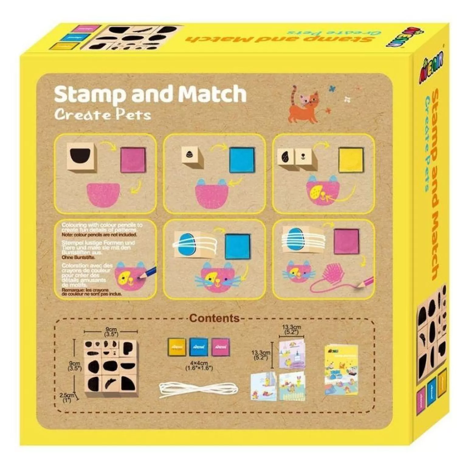 New - Stamp And Match, Pets Arts + Crafts