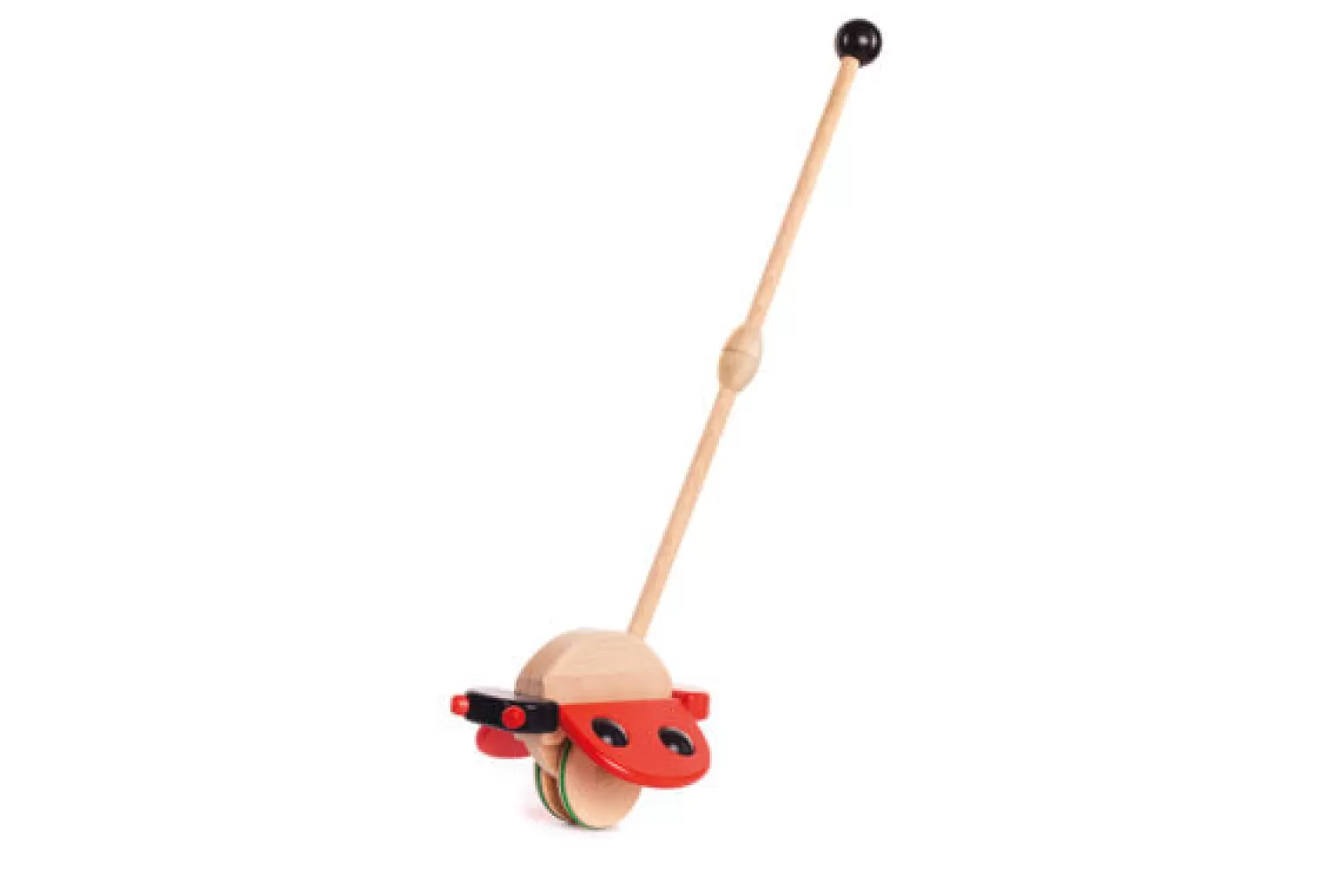 Online Wooden Ladybird Push Along Wooden Toys