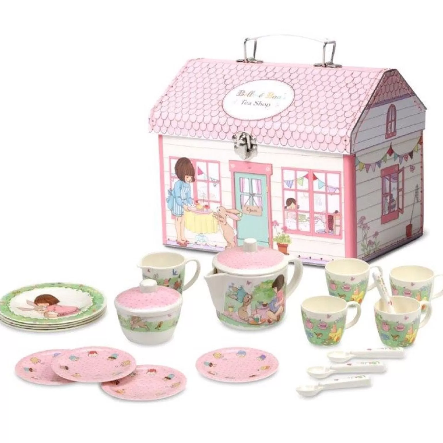 Best - House Box Tea Set Pretend + Imaginative Play