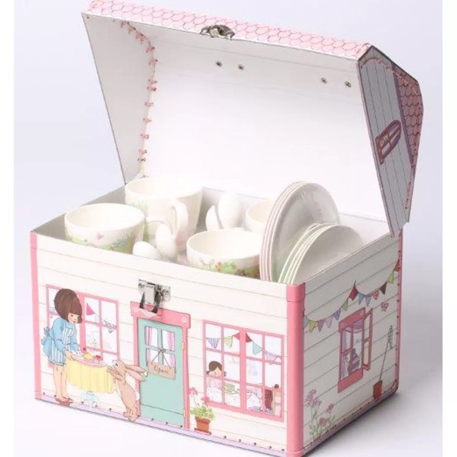 Best - House Box Tea Set Pretend + Imaginative Play