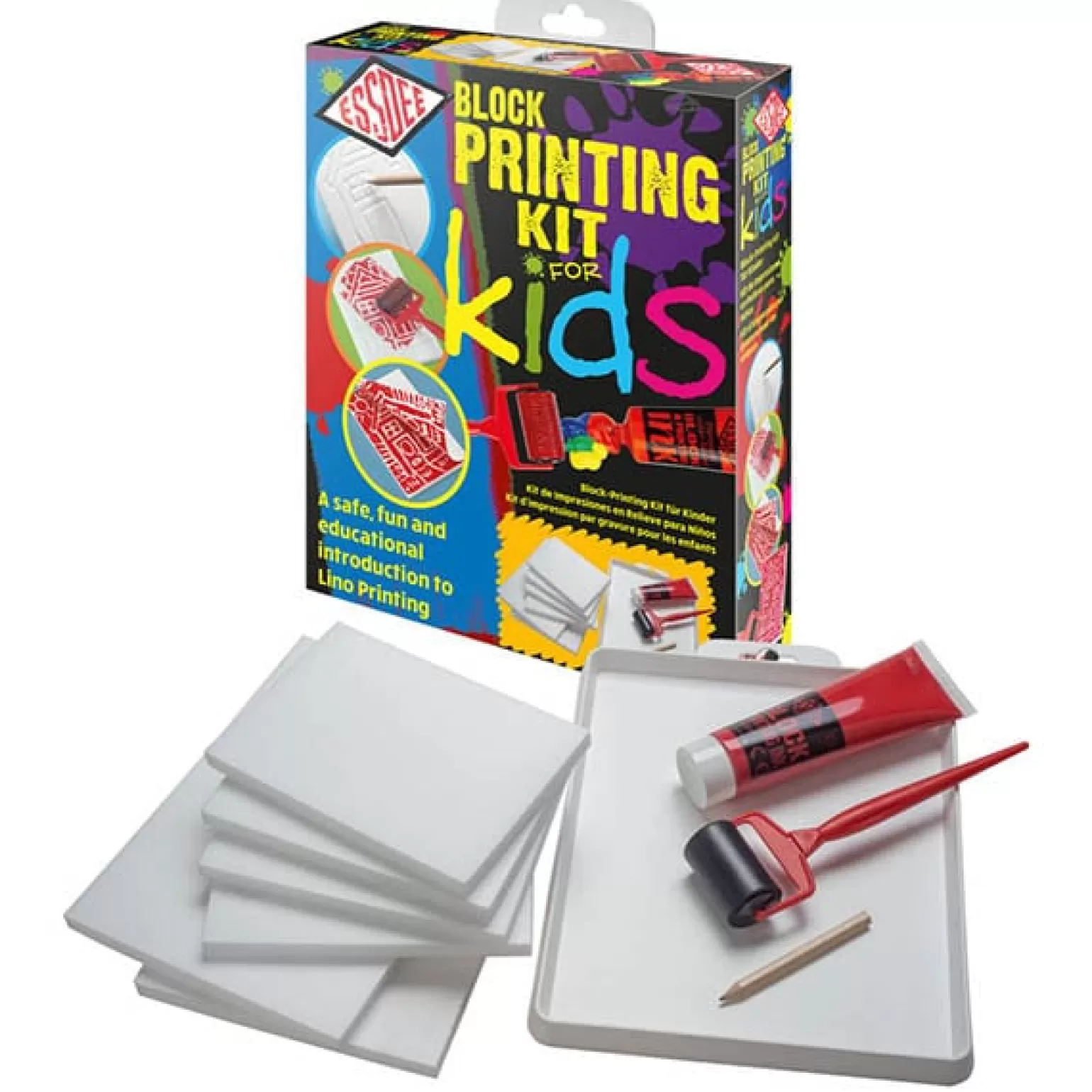 Cheap Block Printing Kit For Kids Arts + Crafts