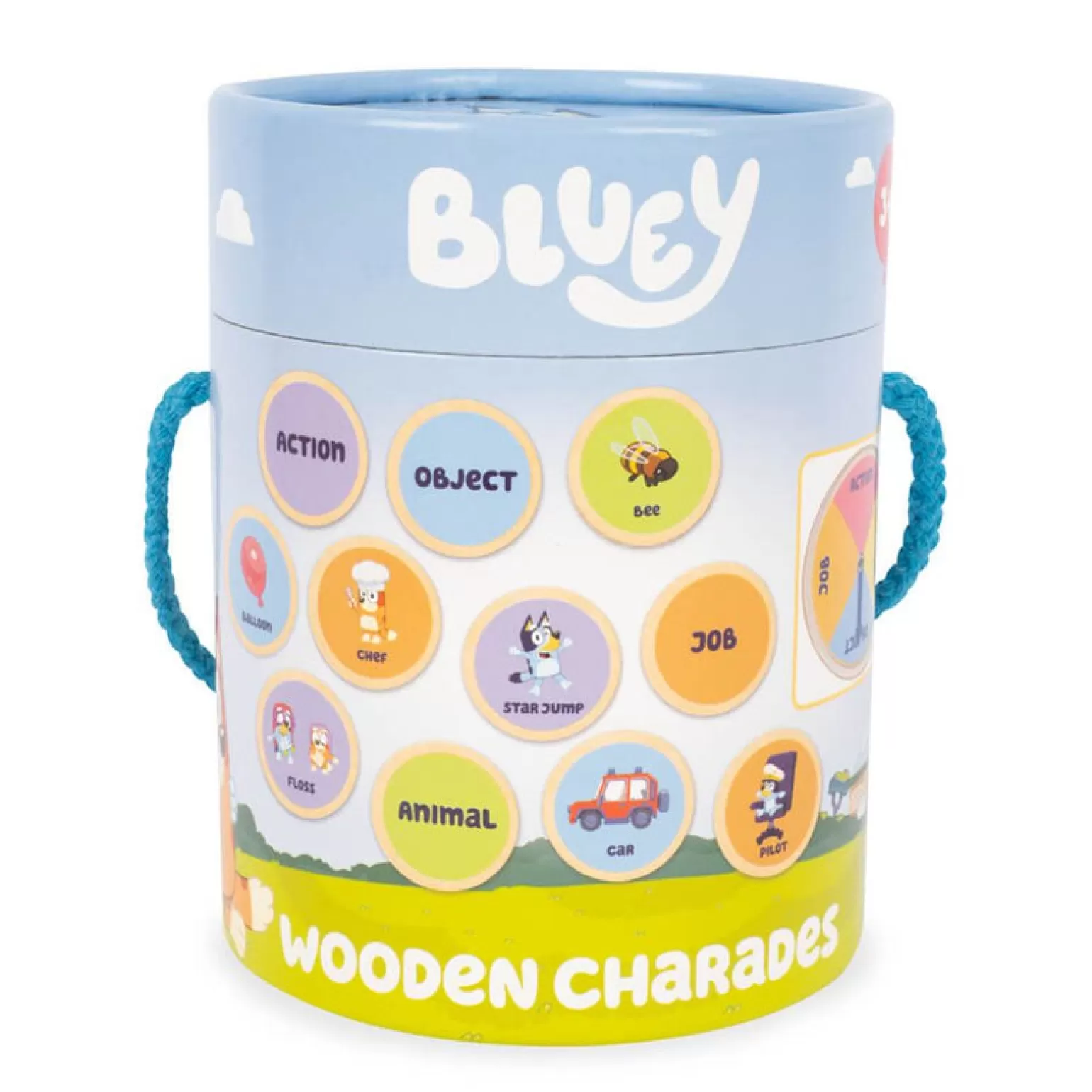 Outlet Bluey Wooden Charades Wooden Toys