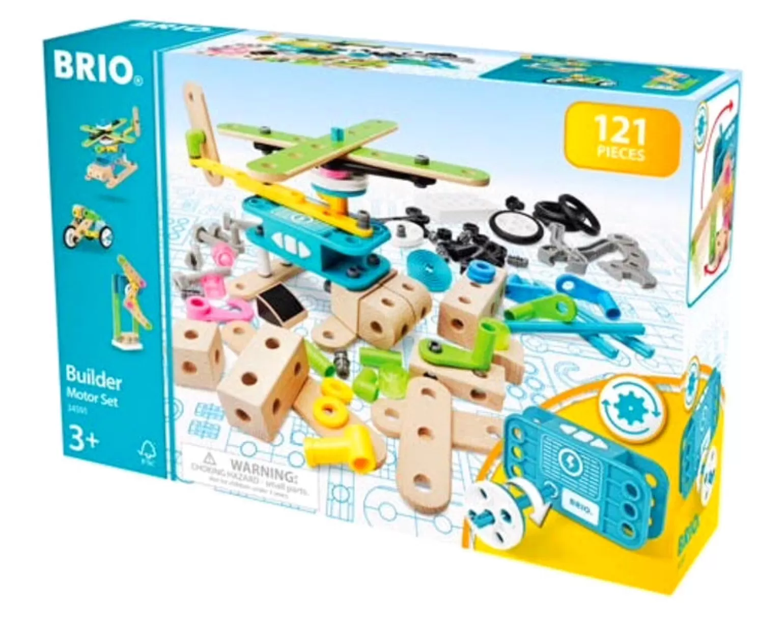 Brio - 121 Pieces Builder Motor Set