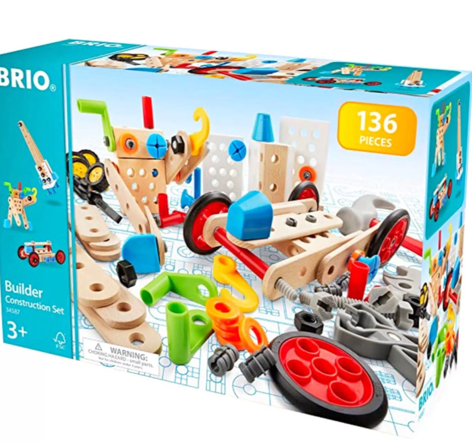 Brio - 136 Piece Builder Activity Set