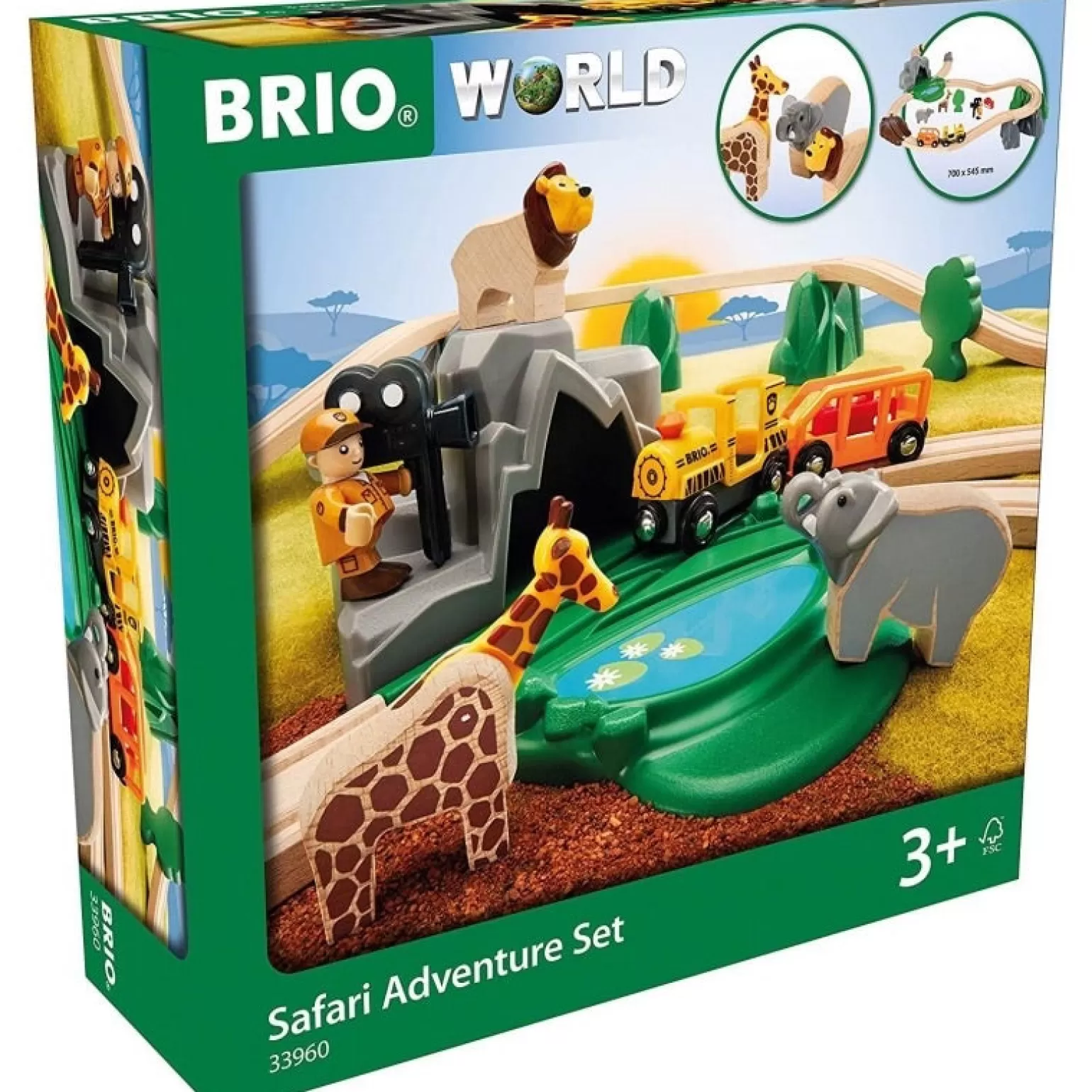 Brio - 26 Piece Safari Adventure Set