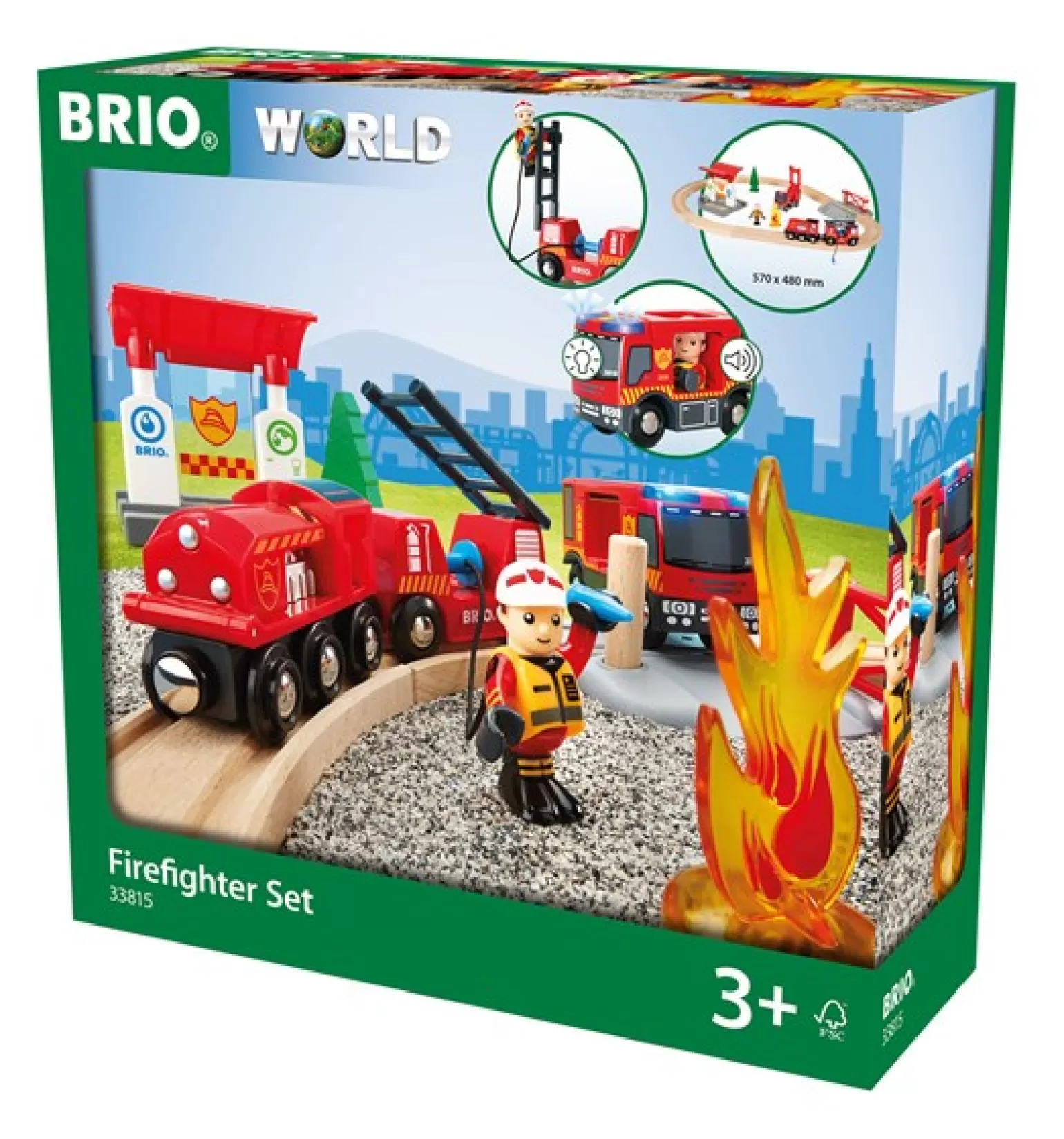 Brio - Firefighter Set