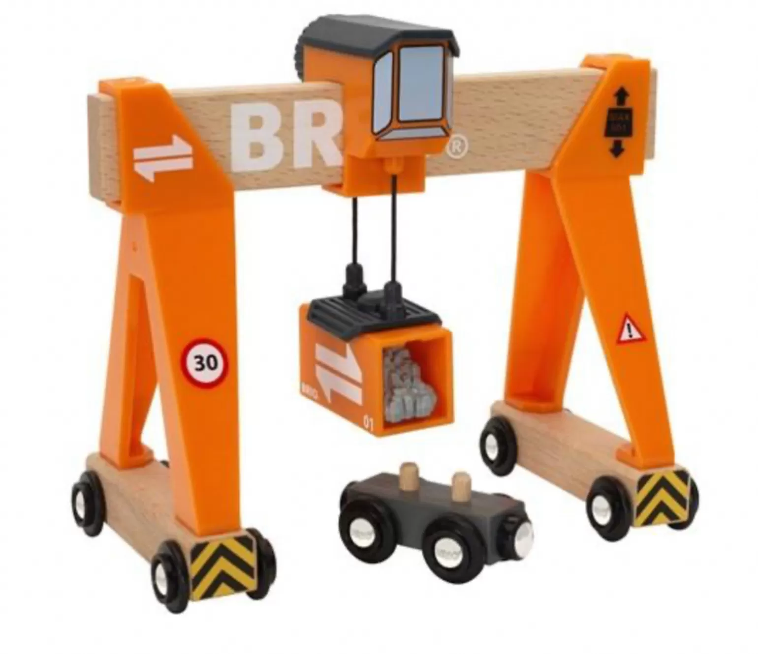 Brio - Orange Gantry Crane