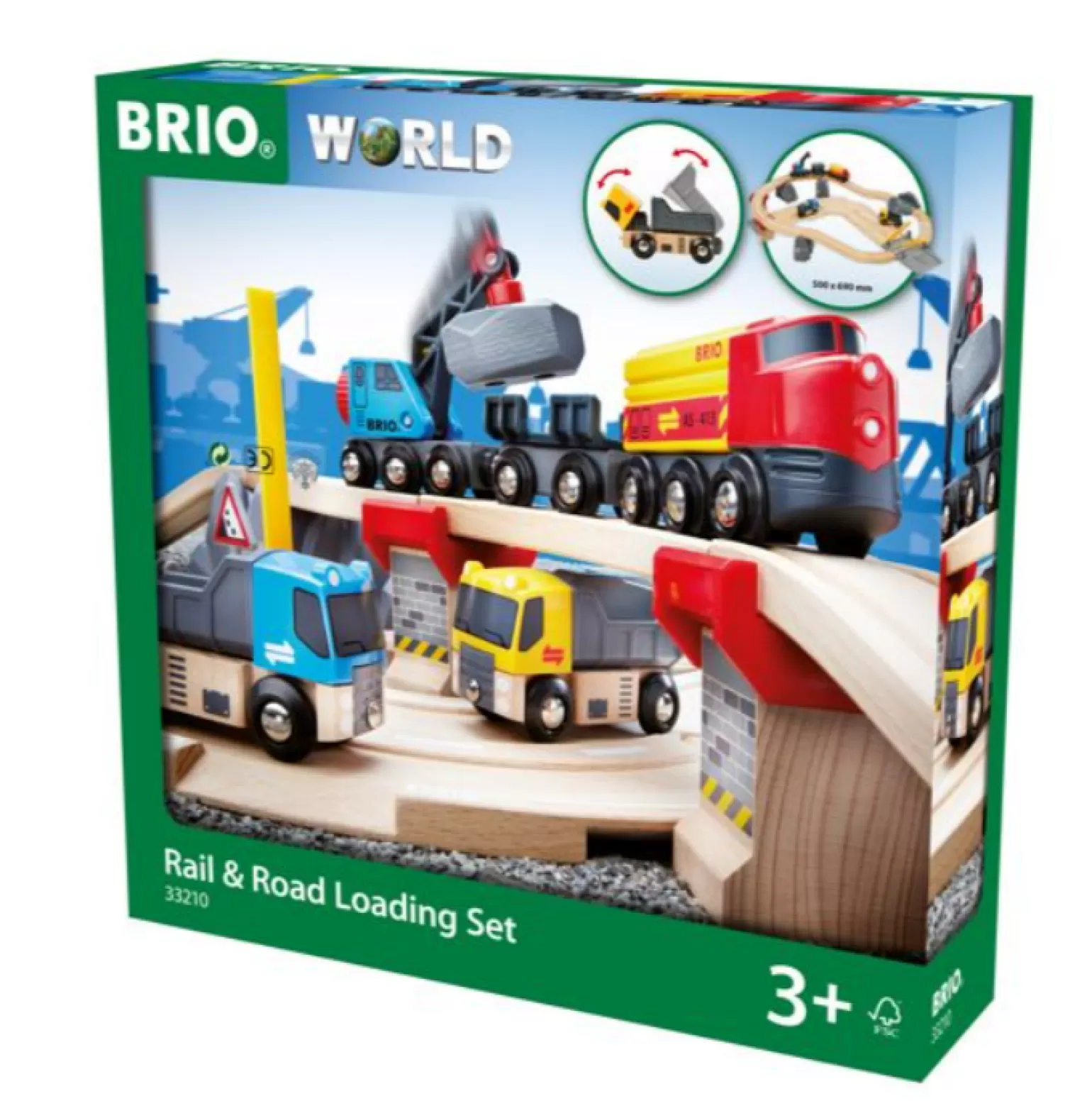 Brio - Rail & Road Loading Set 32 Pieces