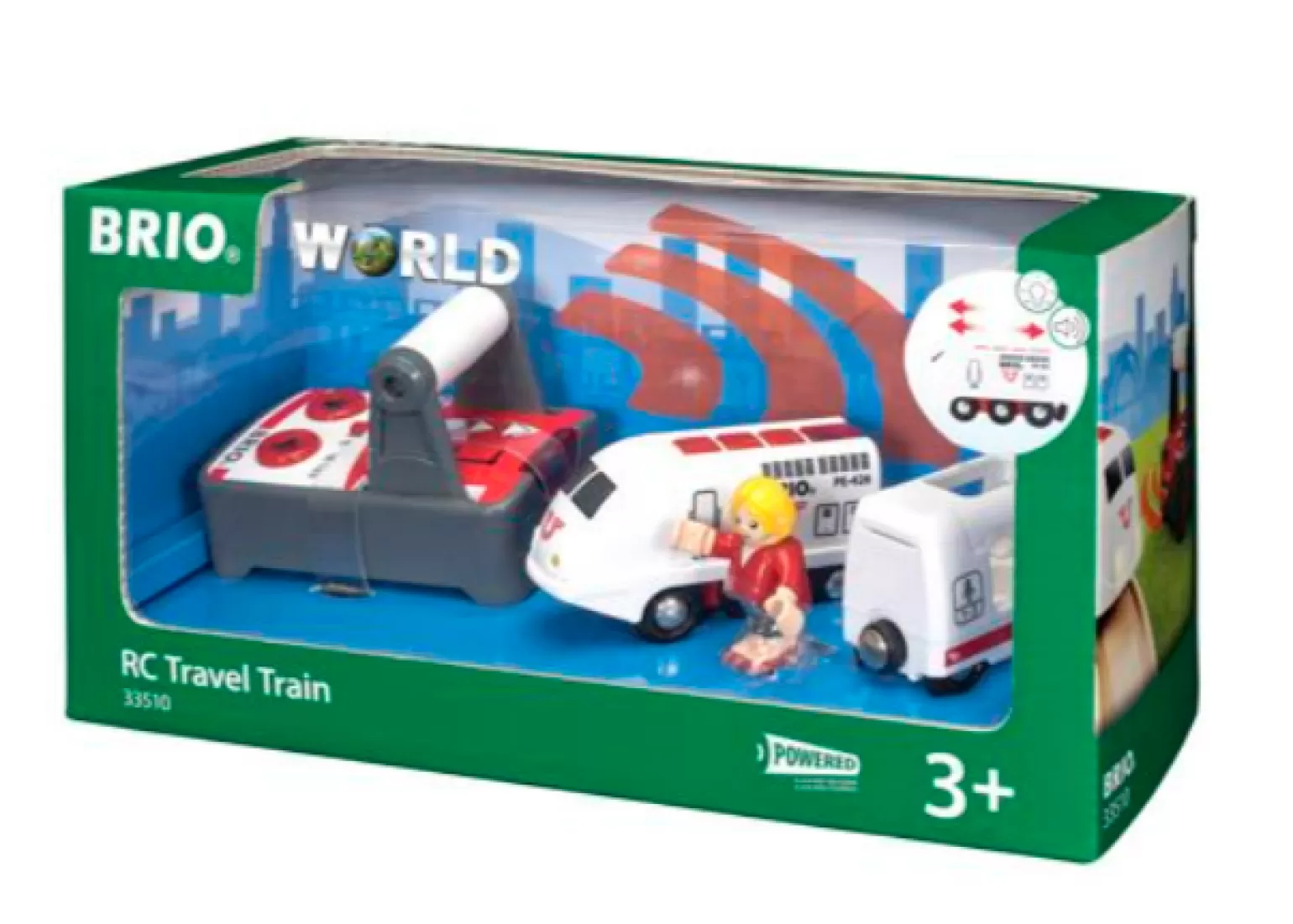 Brio - Rc Travel Train 4 Pieces