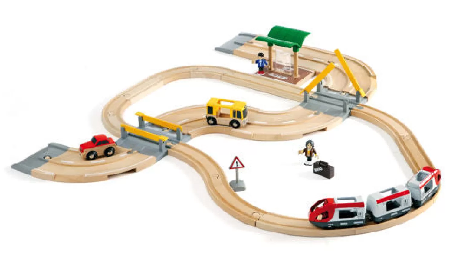 Brio Rail. & Road Travel Set