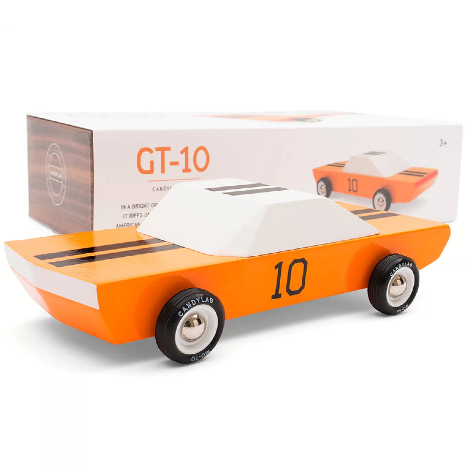 CandyLab Wooden Toy Car - Gt10 Toy Car