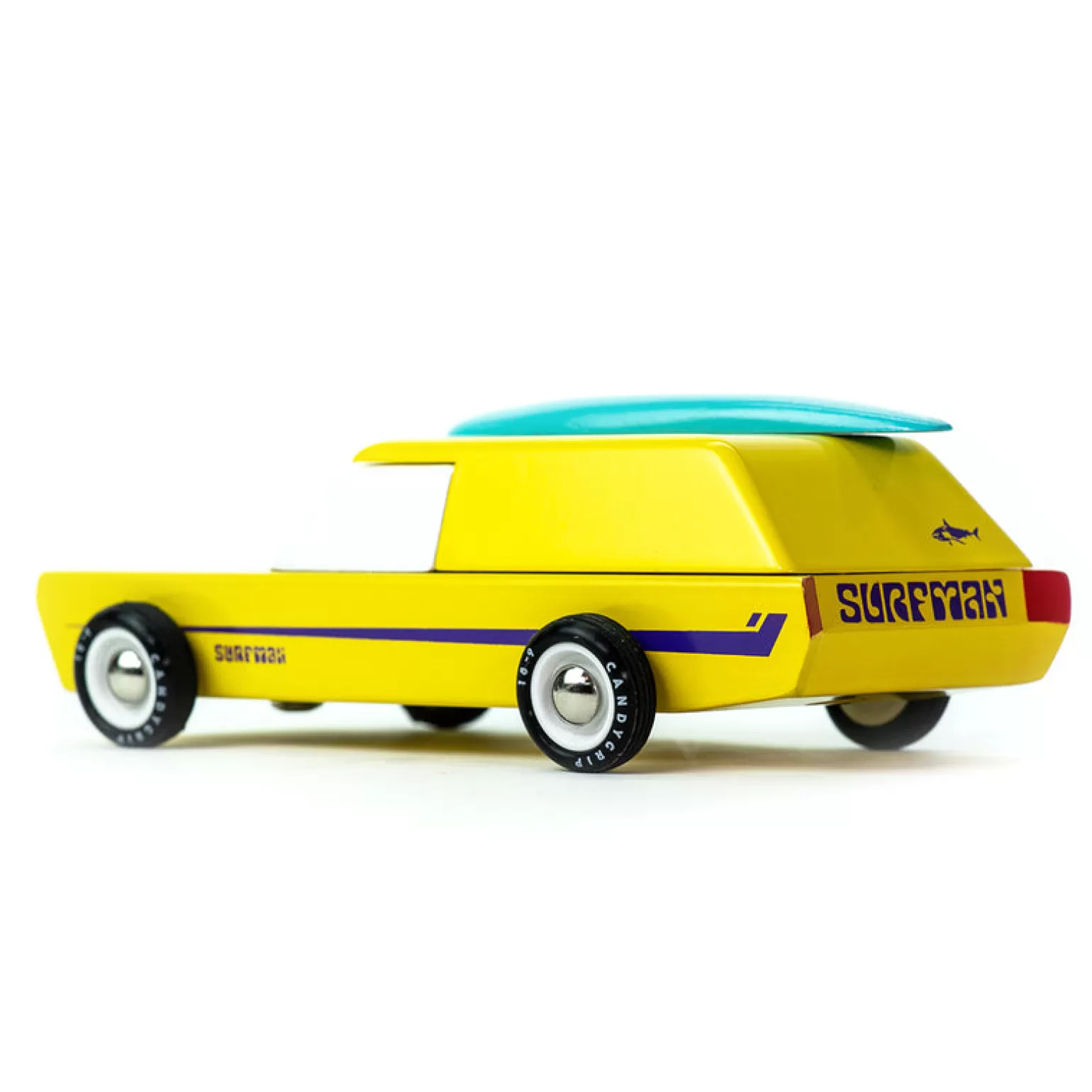 CandyLab Wooden Toy Cars - Surfman Toy Car