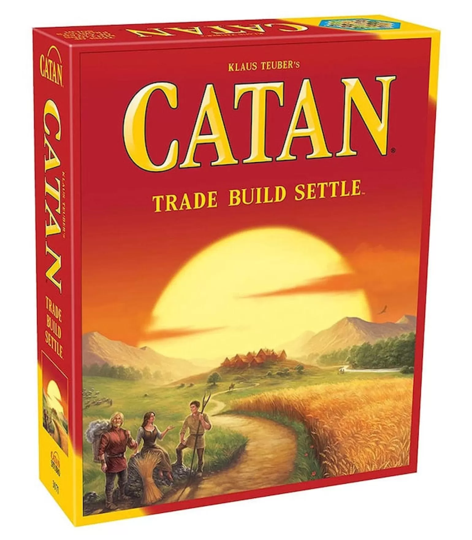 Catan Studio Catan Board Game - Trade Build Settle