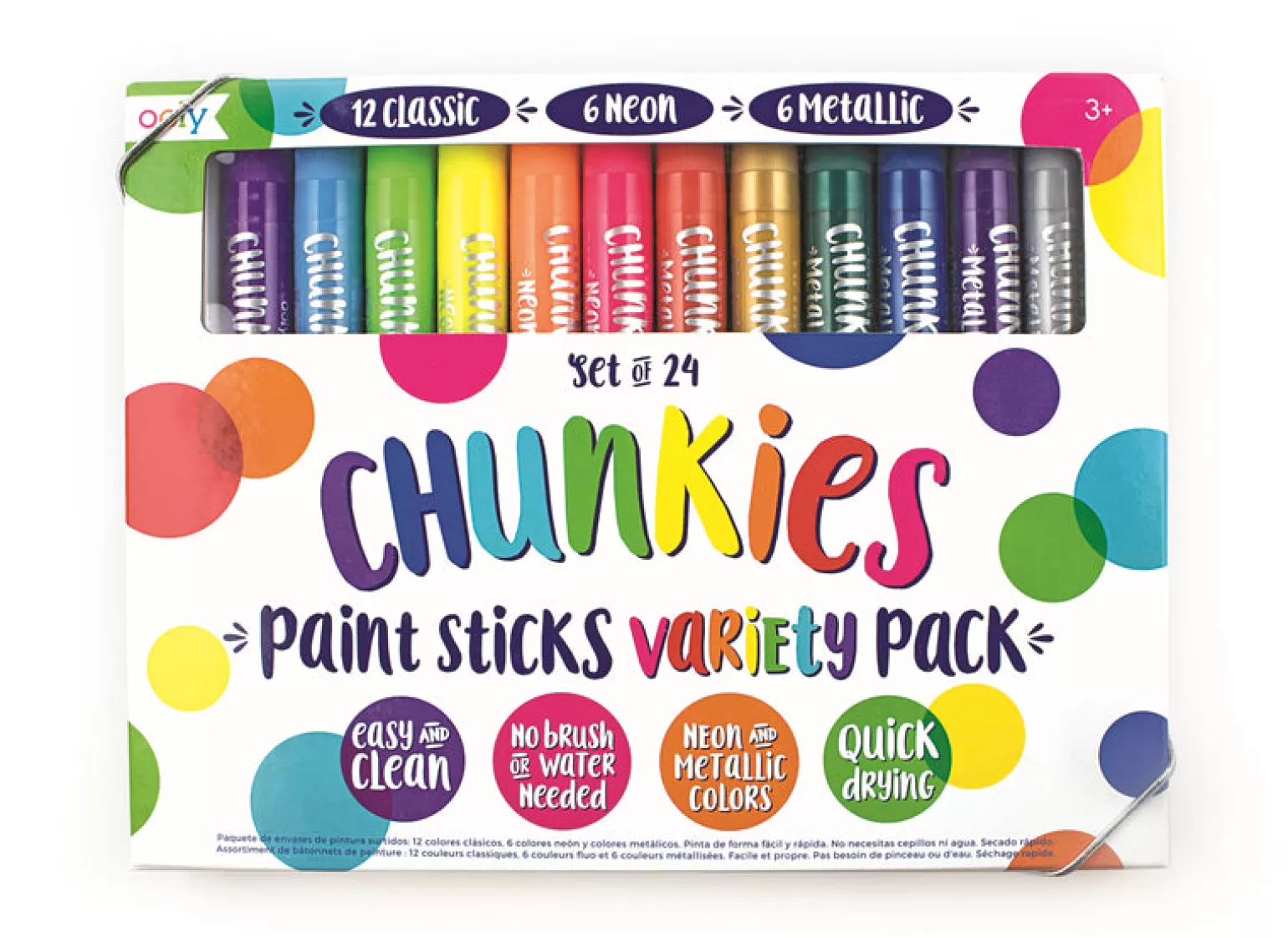 Cheap Chunkies Paint Sticks - Classic 24 Pack Arts + Crafts