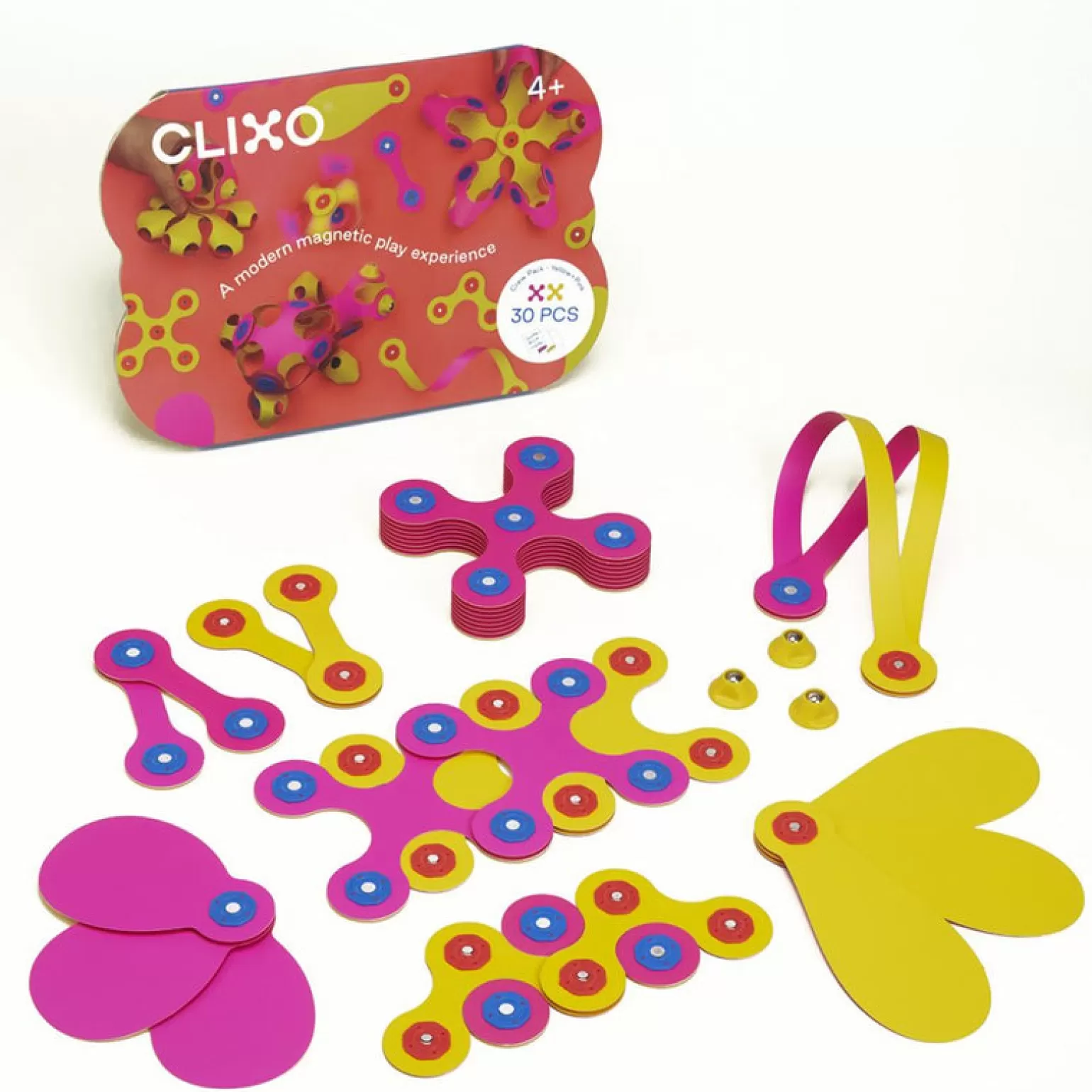 Clixo Crew Pack 30 Pcs - Yellow & Pink