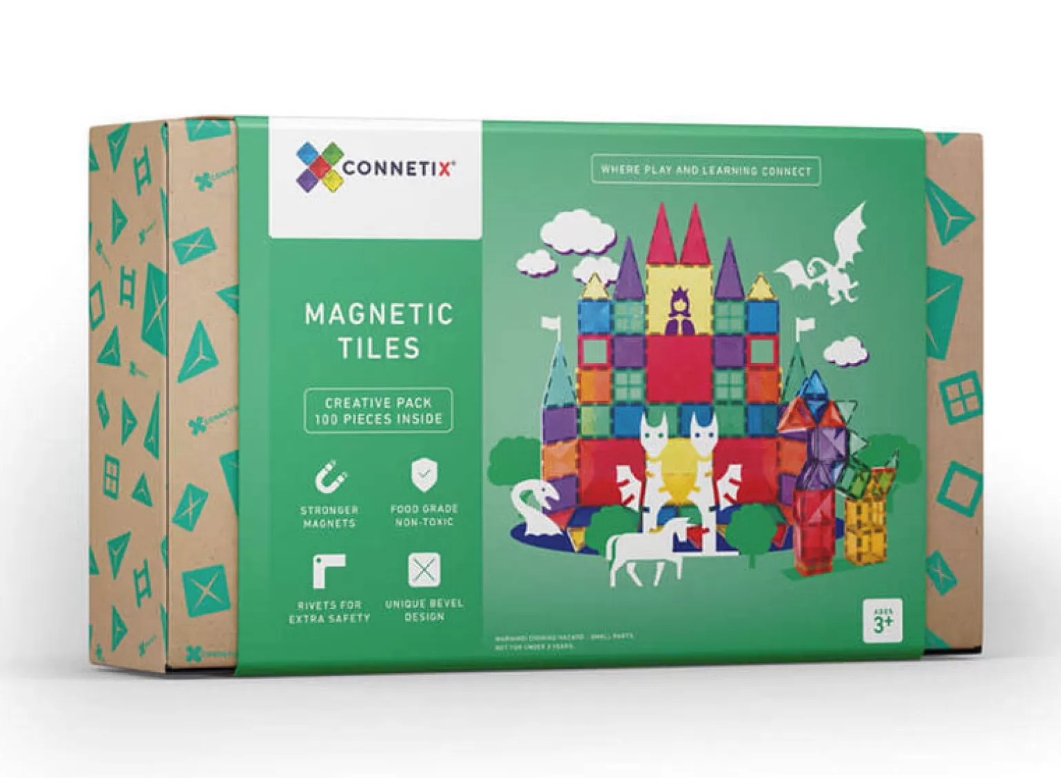 Connetix Tiles - 100 Piece Set