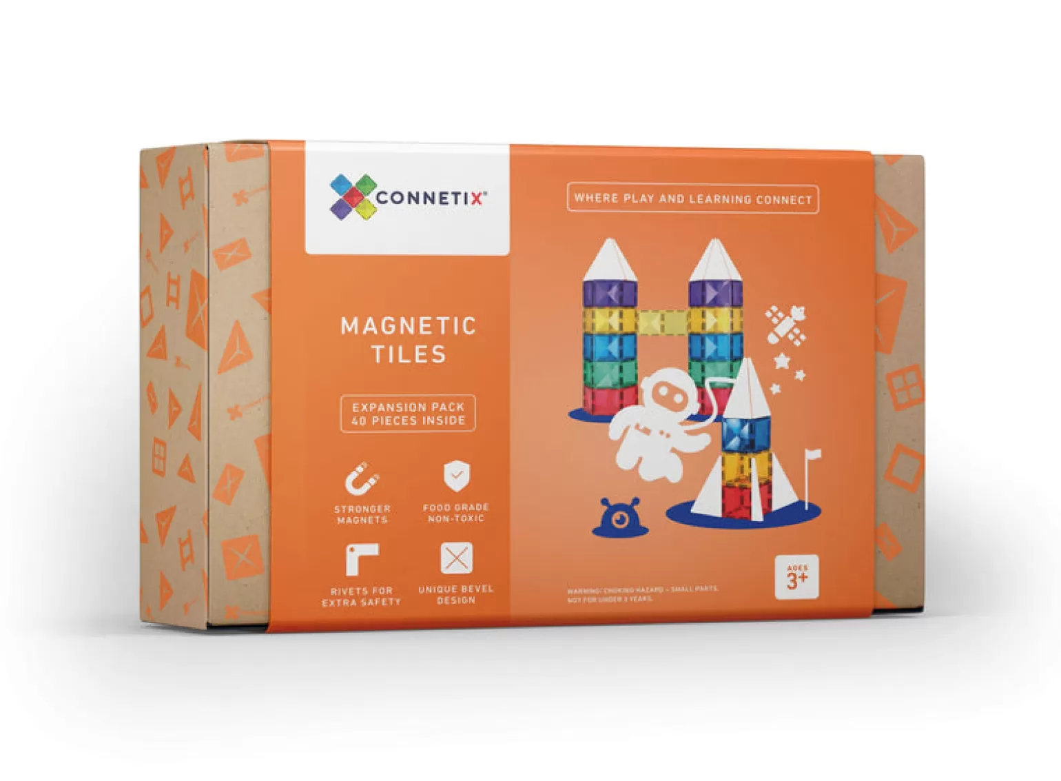 Connetix Tiles - 40 Piece Expansion Set