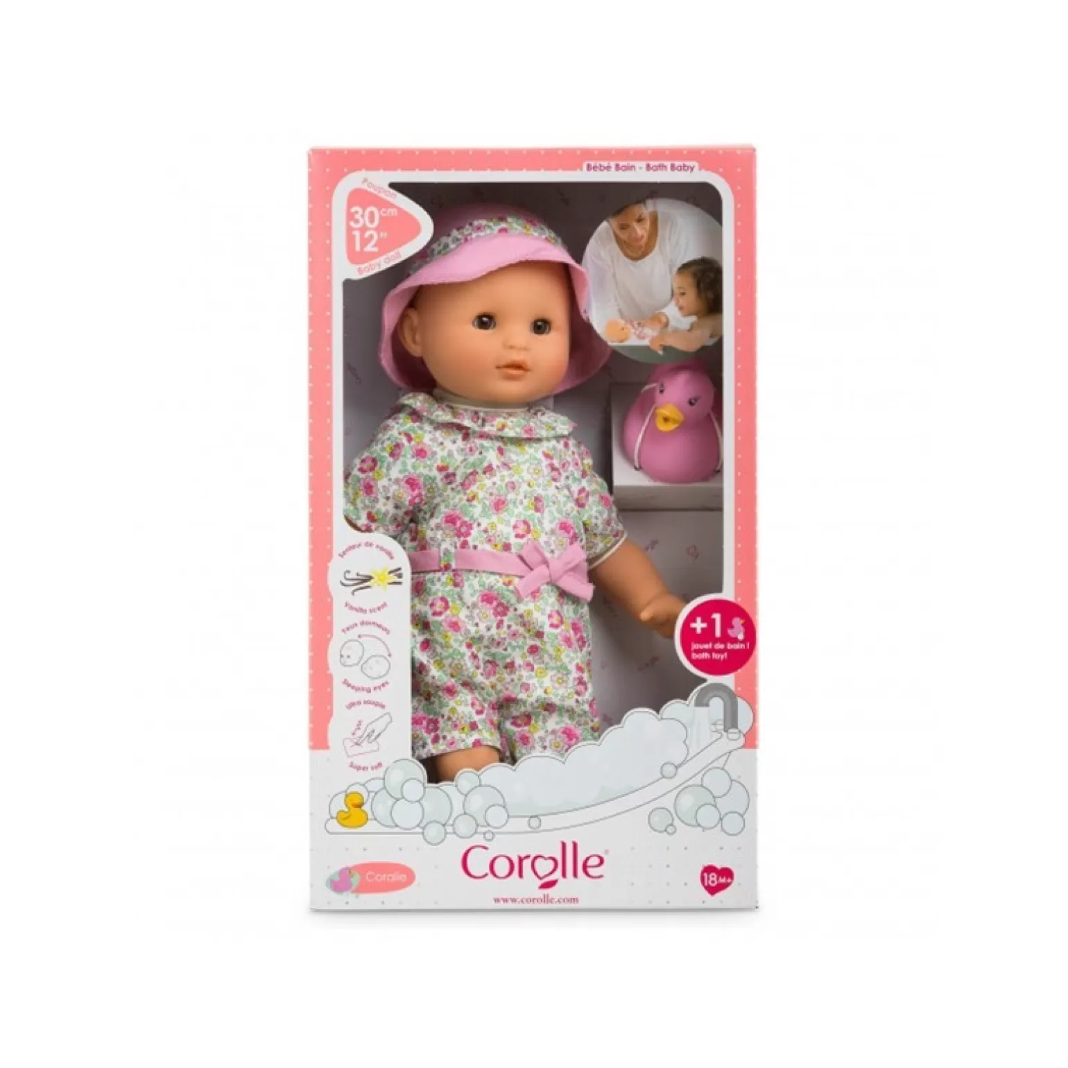 Corolle - Bebe Bath Coralie Flowers