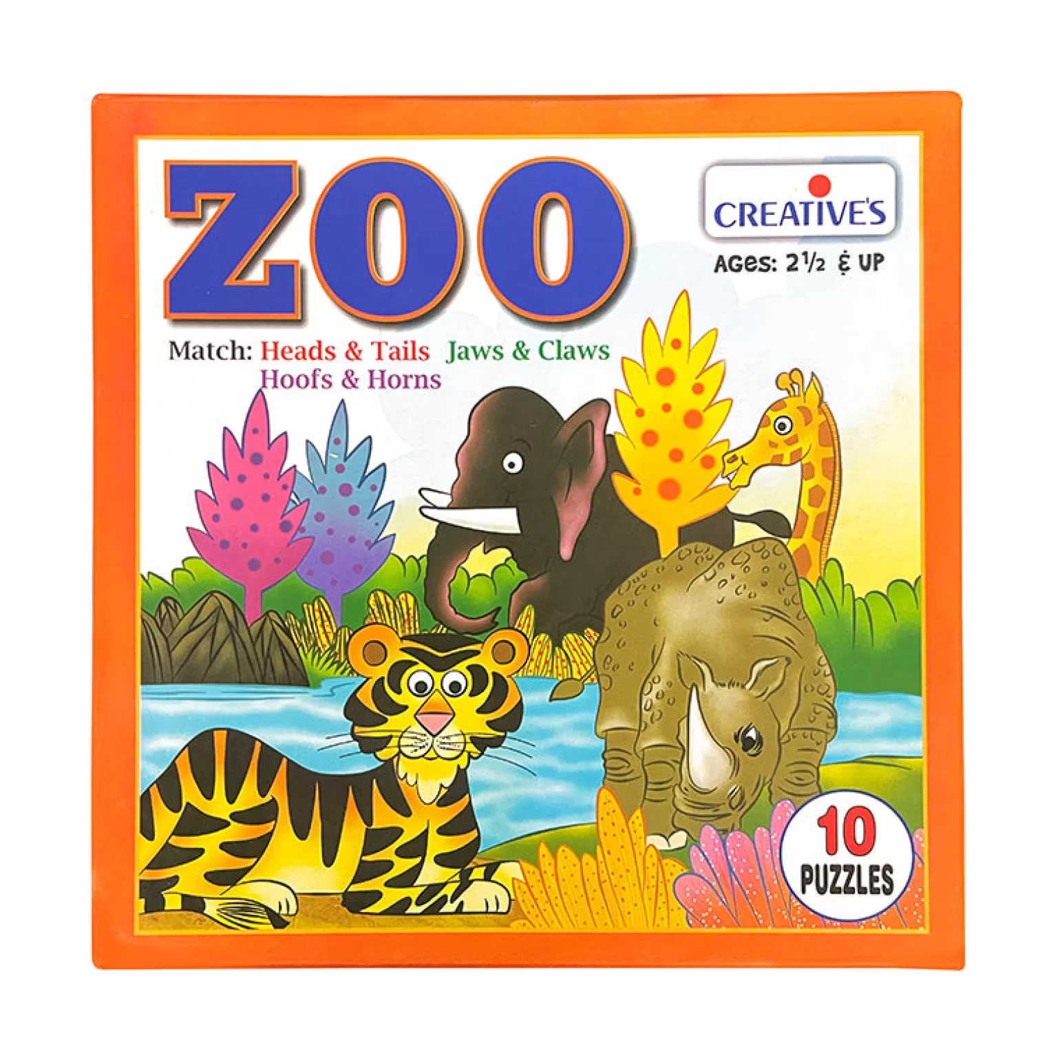 Creatives Zoo Puzzles 10