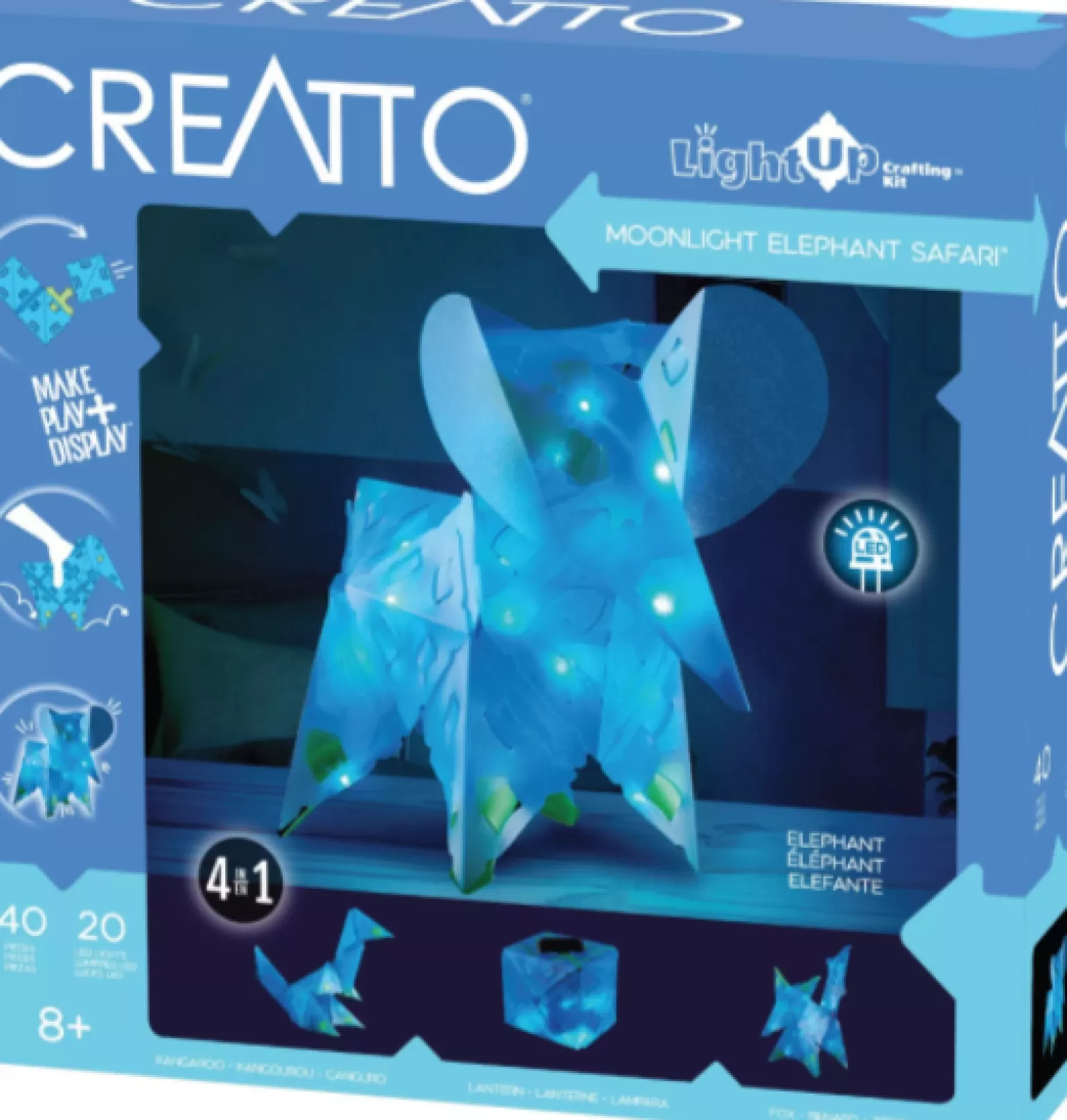 creatto - Moonlight Light-Up Crafting Kit Elephant