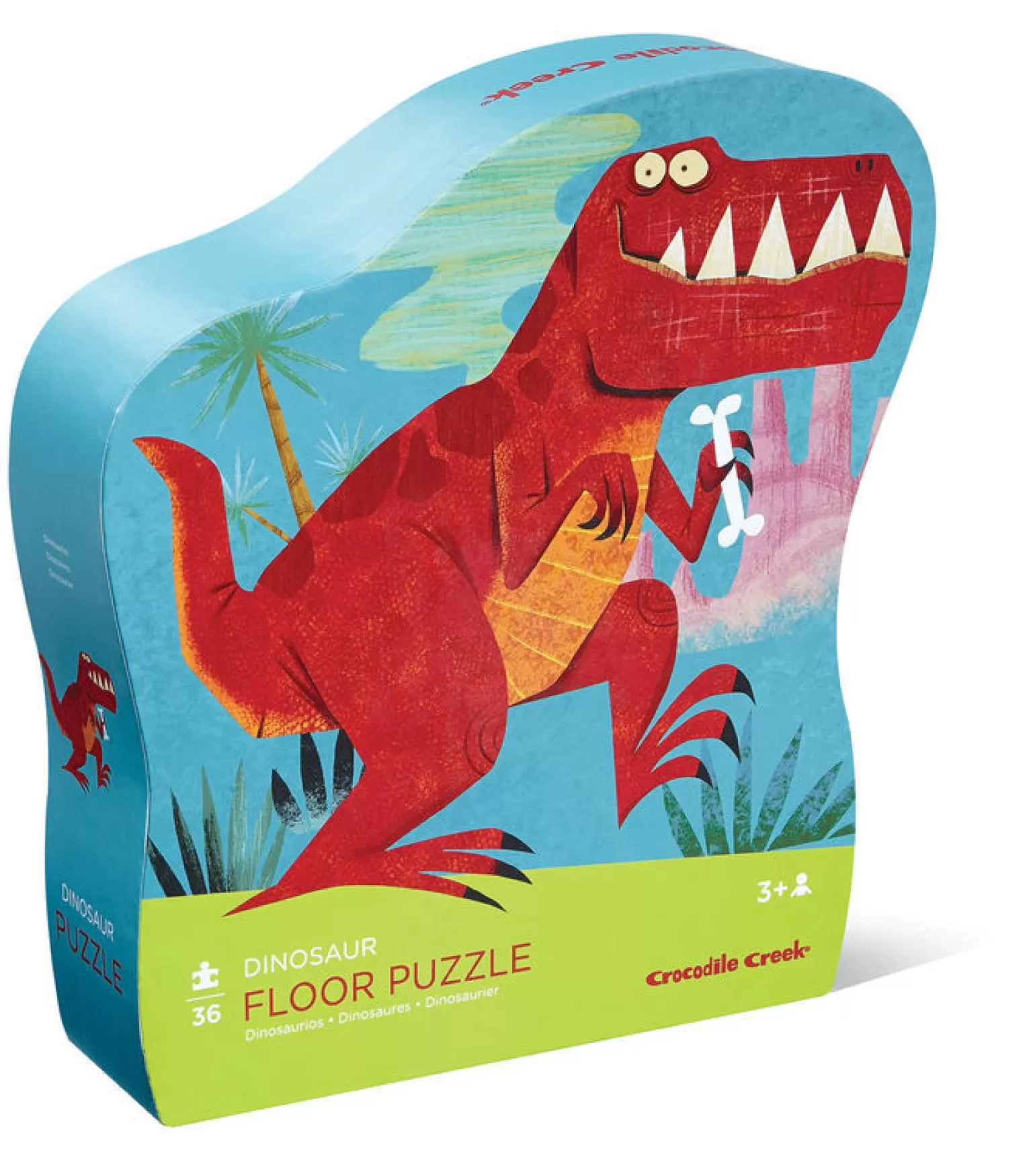 Crocodile Creek - Dinosaur Floor Puzzle, 36 Pieces