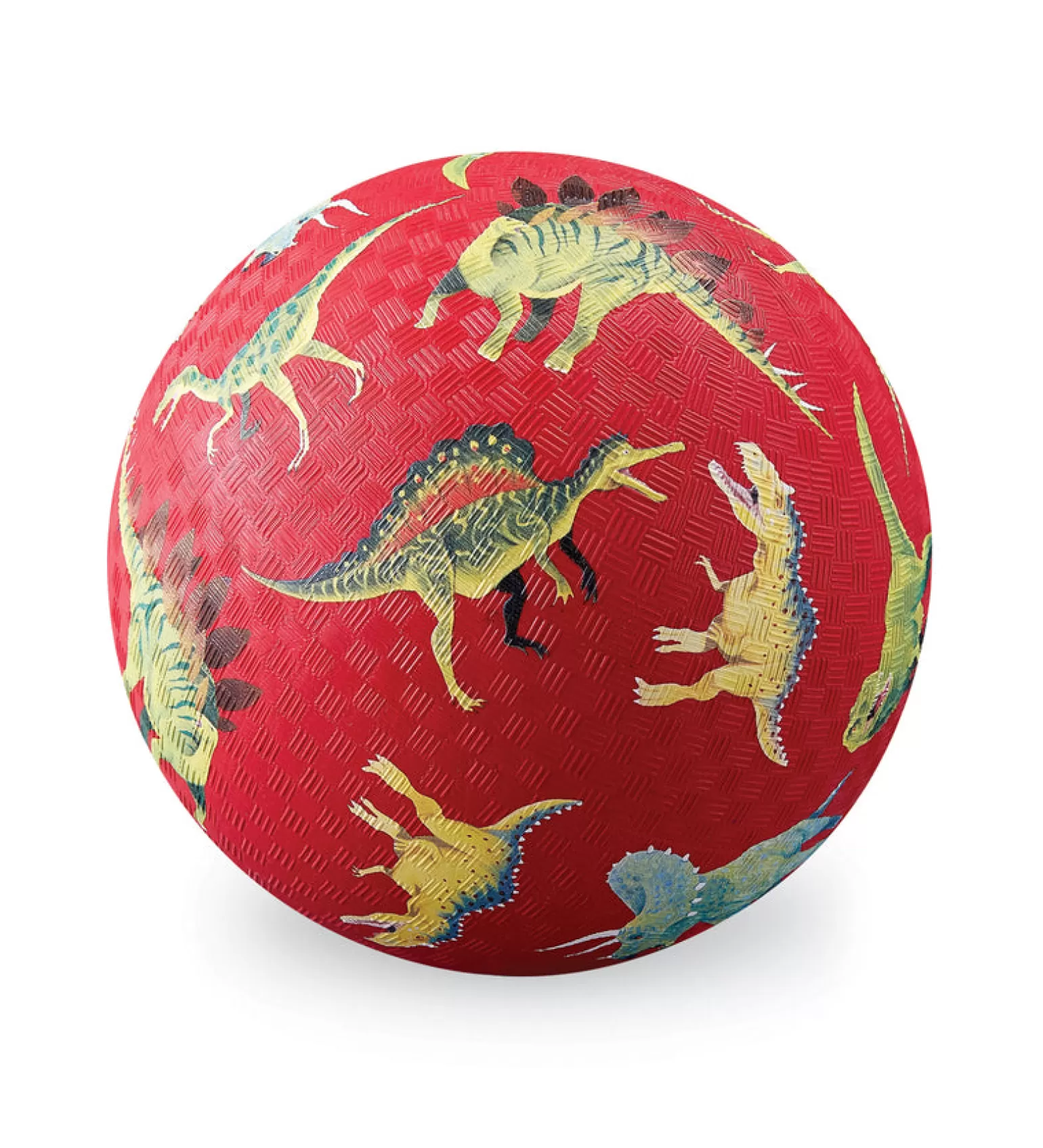 Tiger Tribe Crocodile Creek - Large Dinosaur Ball 7 Inch Red