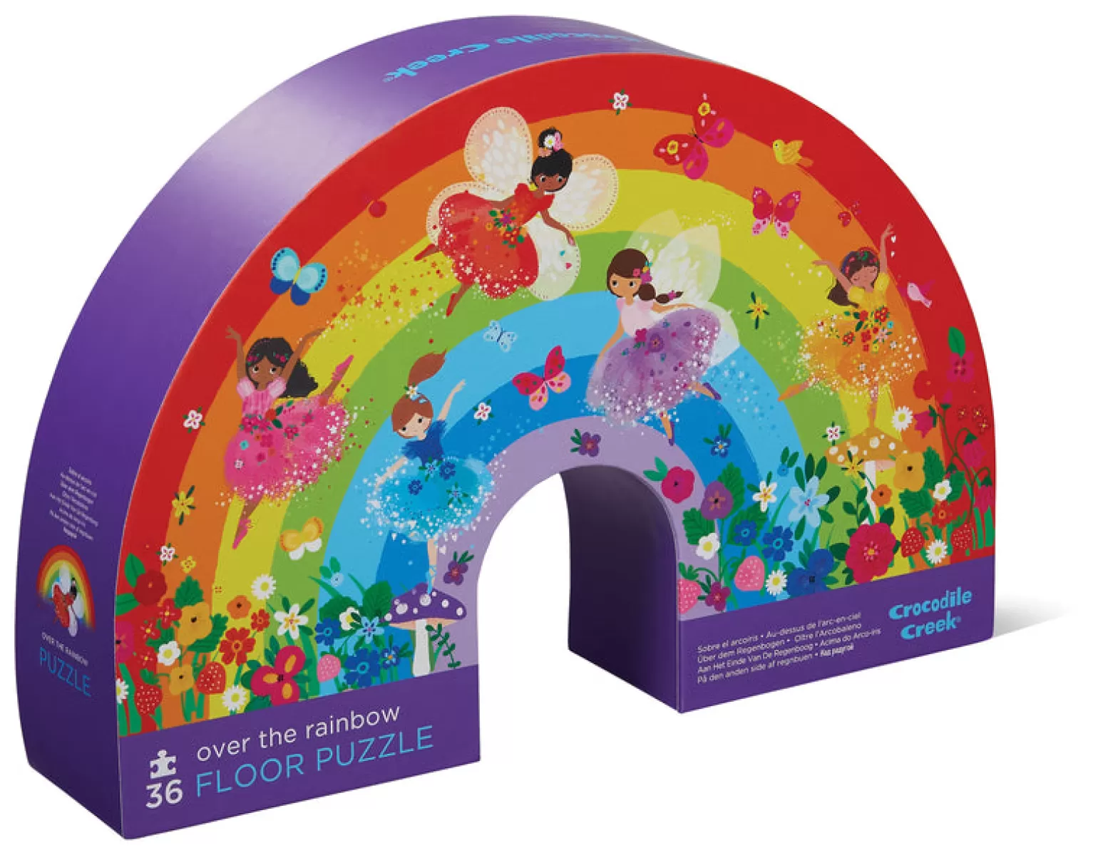 Crocodile Creek - Over The Rainbow Floor Puzzle, 36 Pieces