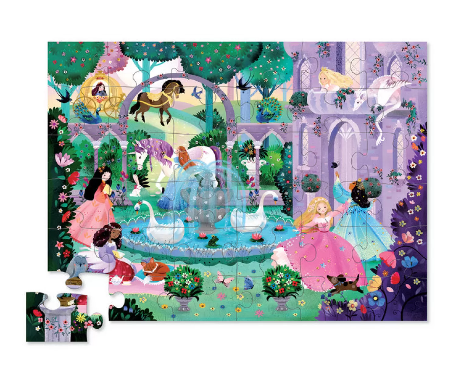 Crocodile Creek - Princess Dreams Floor Puzzle, 36 Pieces