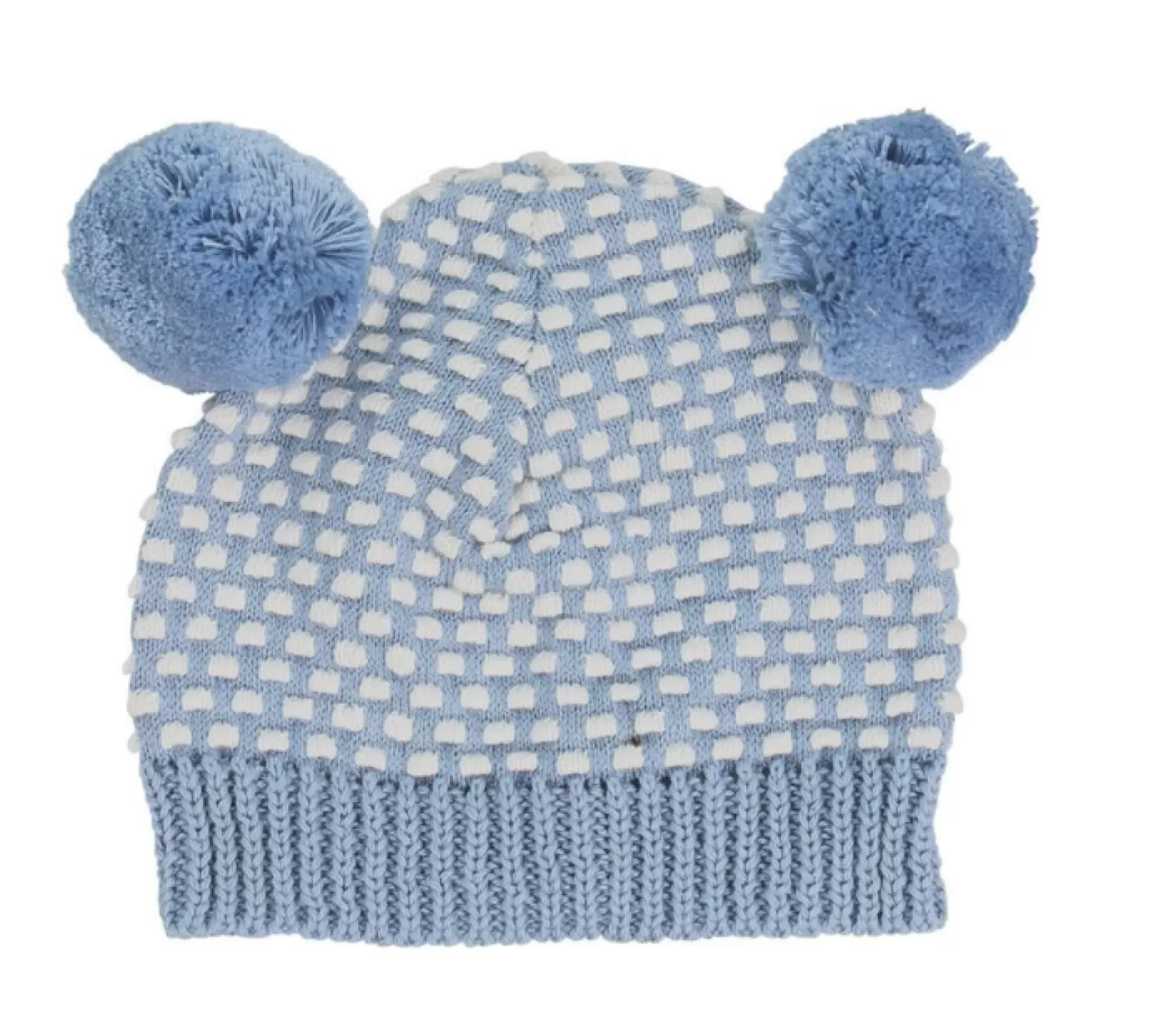 Childplay Melbourne D Lux - Arkie Waffle Knit Pop Pop Hat In Blue