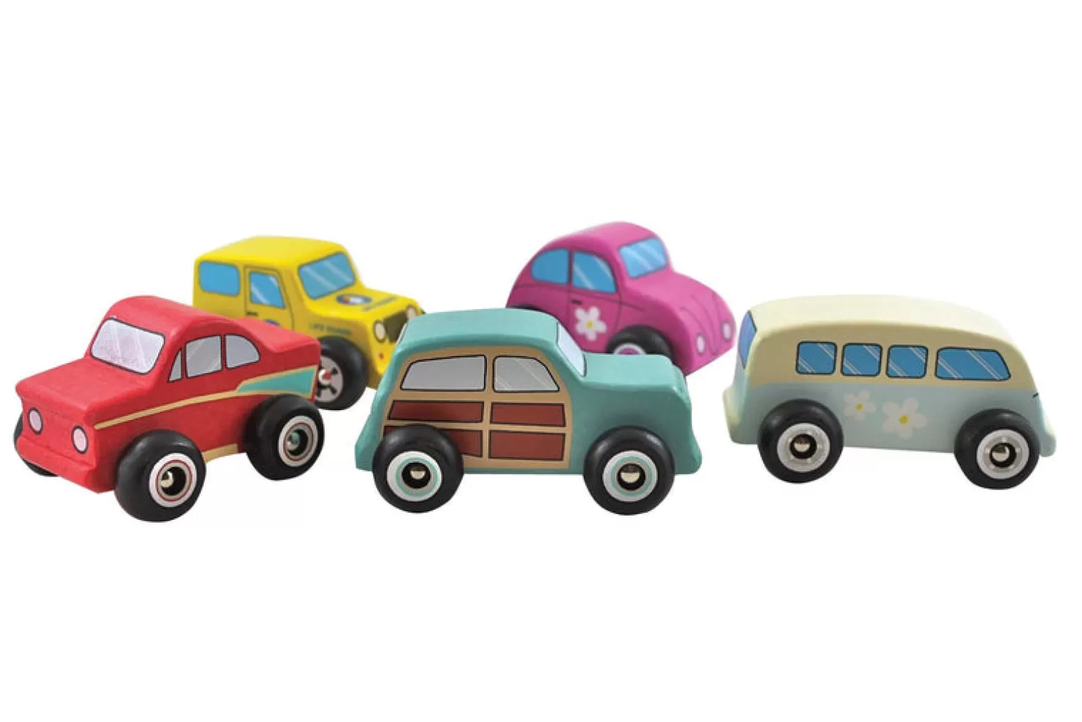 Clearance Beach Car Set Wooden Toys