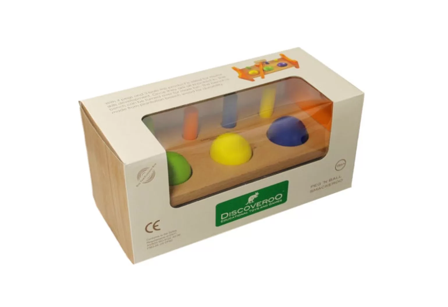 Online Wooden Peg N Ball Smackeroo Wooden Toys