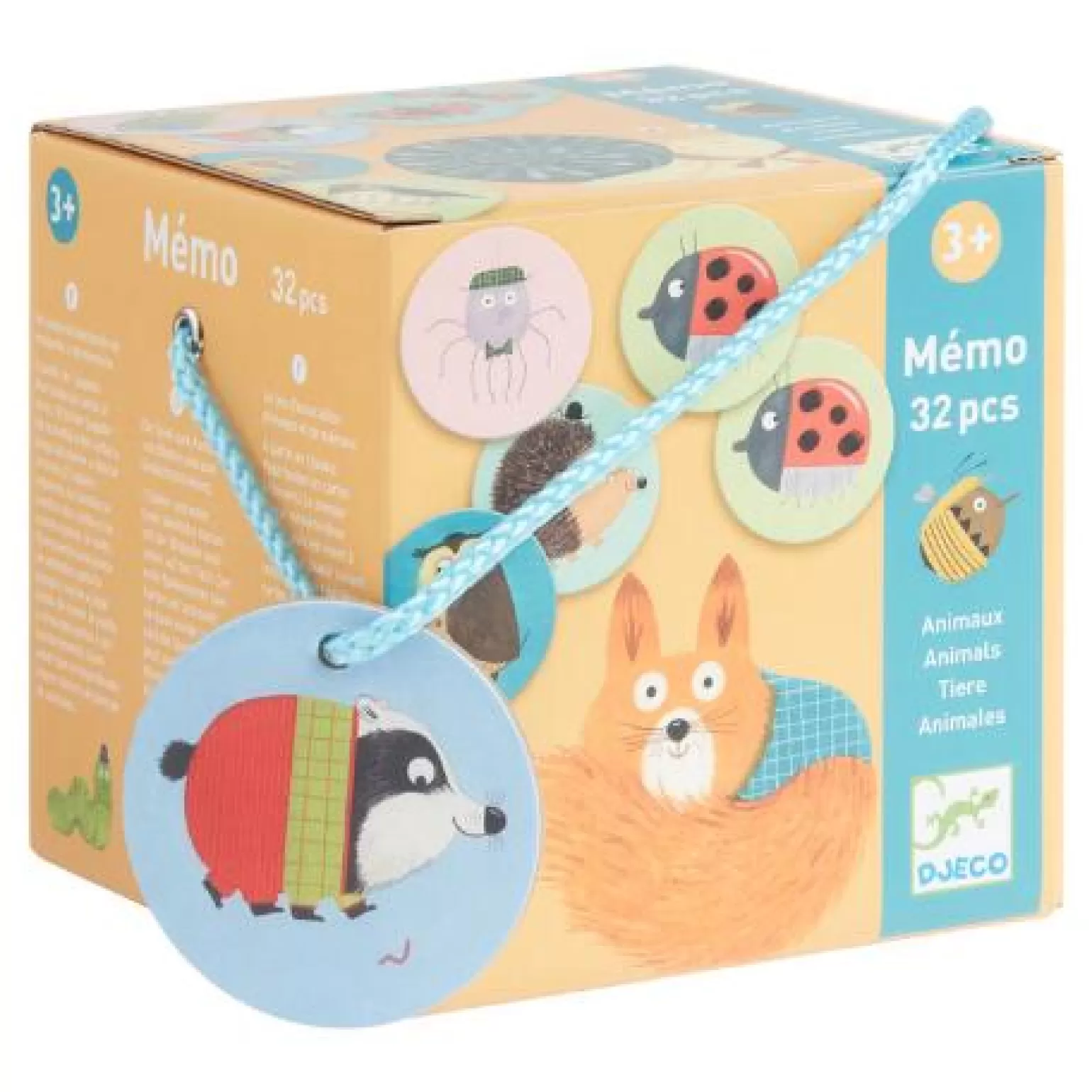 Djeco - Animals Memo Matching Game