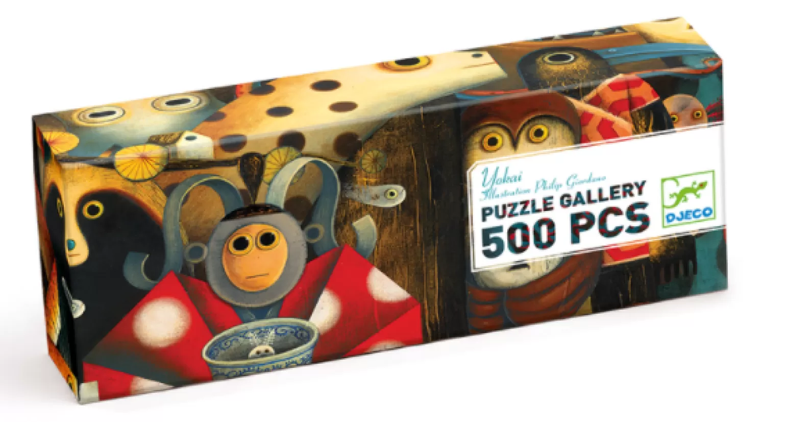 Djeco - Gallery Puzzle 500 Pieces, Yokai