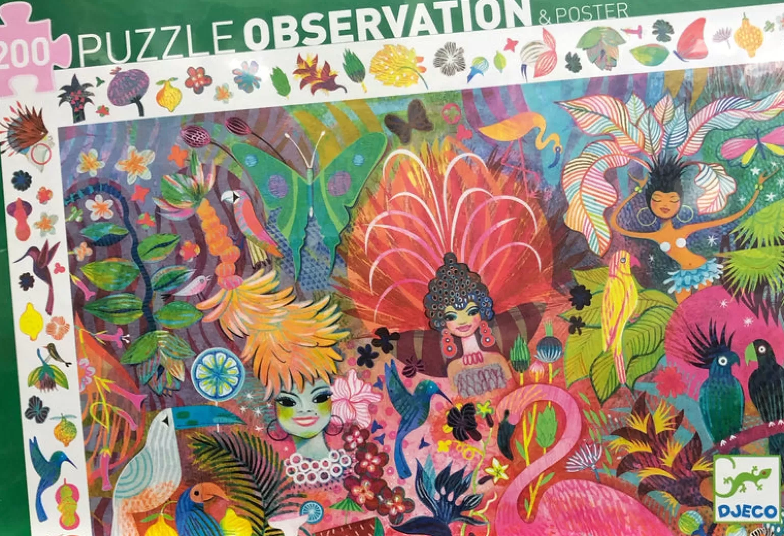 Djeco - Observation Puzzle, Carnival 200 Piece