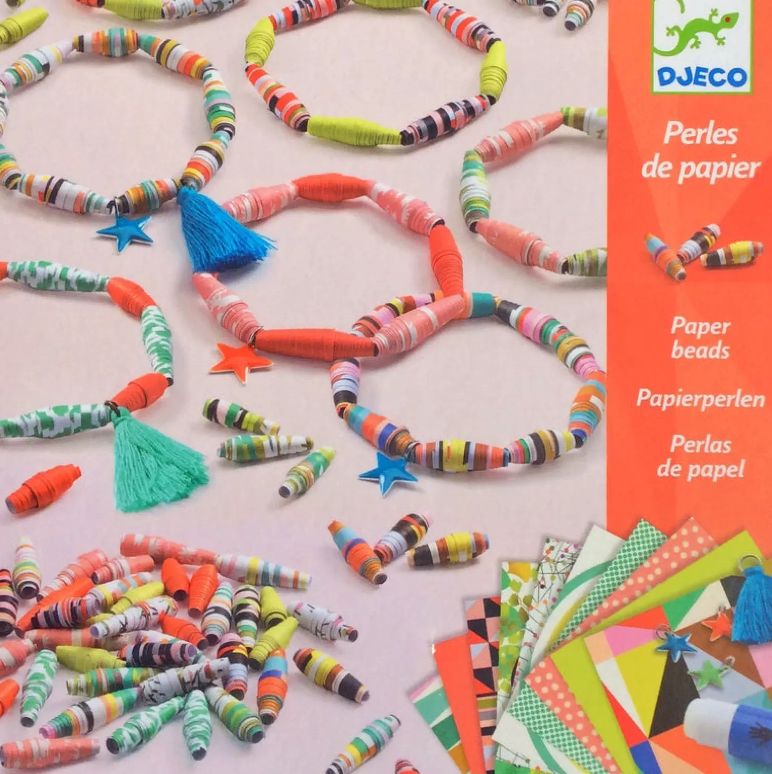 Cheap - Paper Beads, Spring Bracelets Arts + Crafts