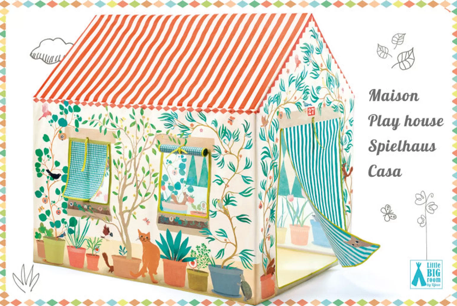 Best - Playhouse, Cottage Garden Playhouse Pretend + Imaginative Play
