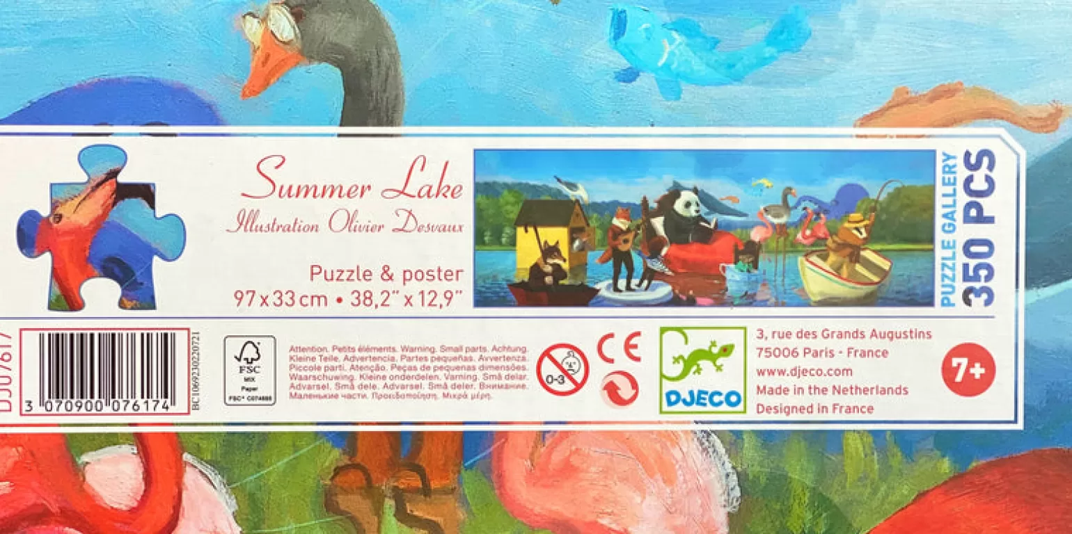 Djeco - Summer Lake 350 Piece Puzzle