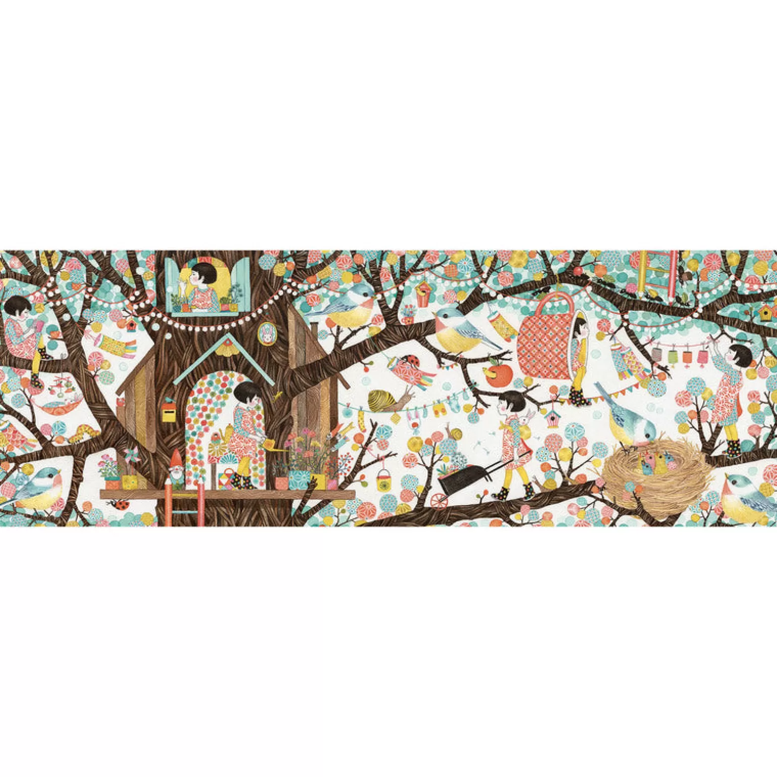 Djeco - Tree House, 200 Piece Gallery Puzzle